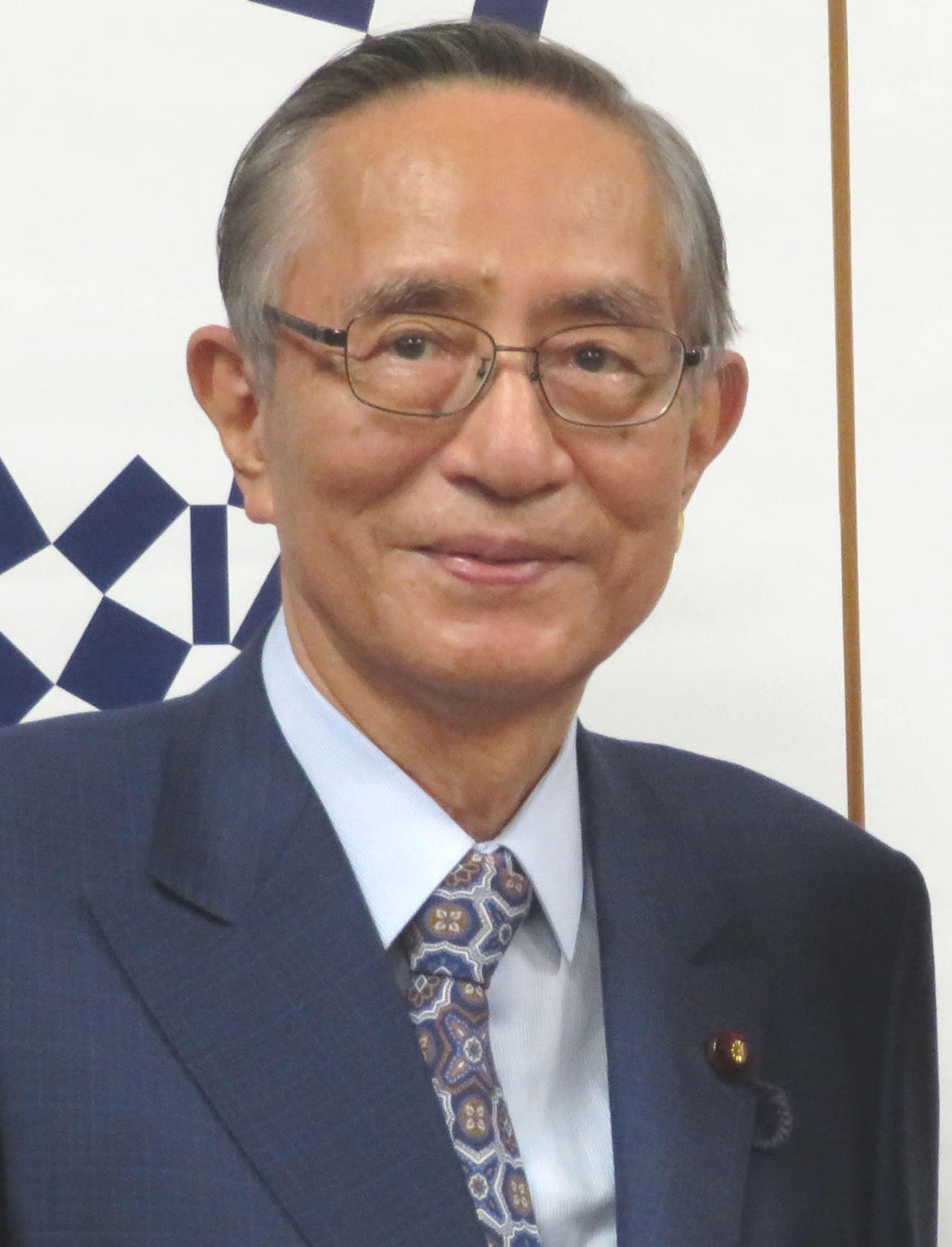 細田博之氏（2020年10月5日撮影）