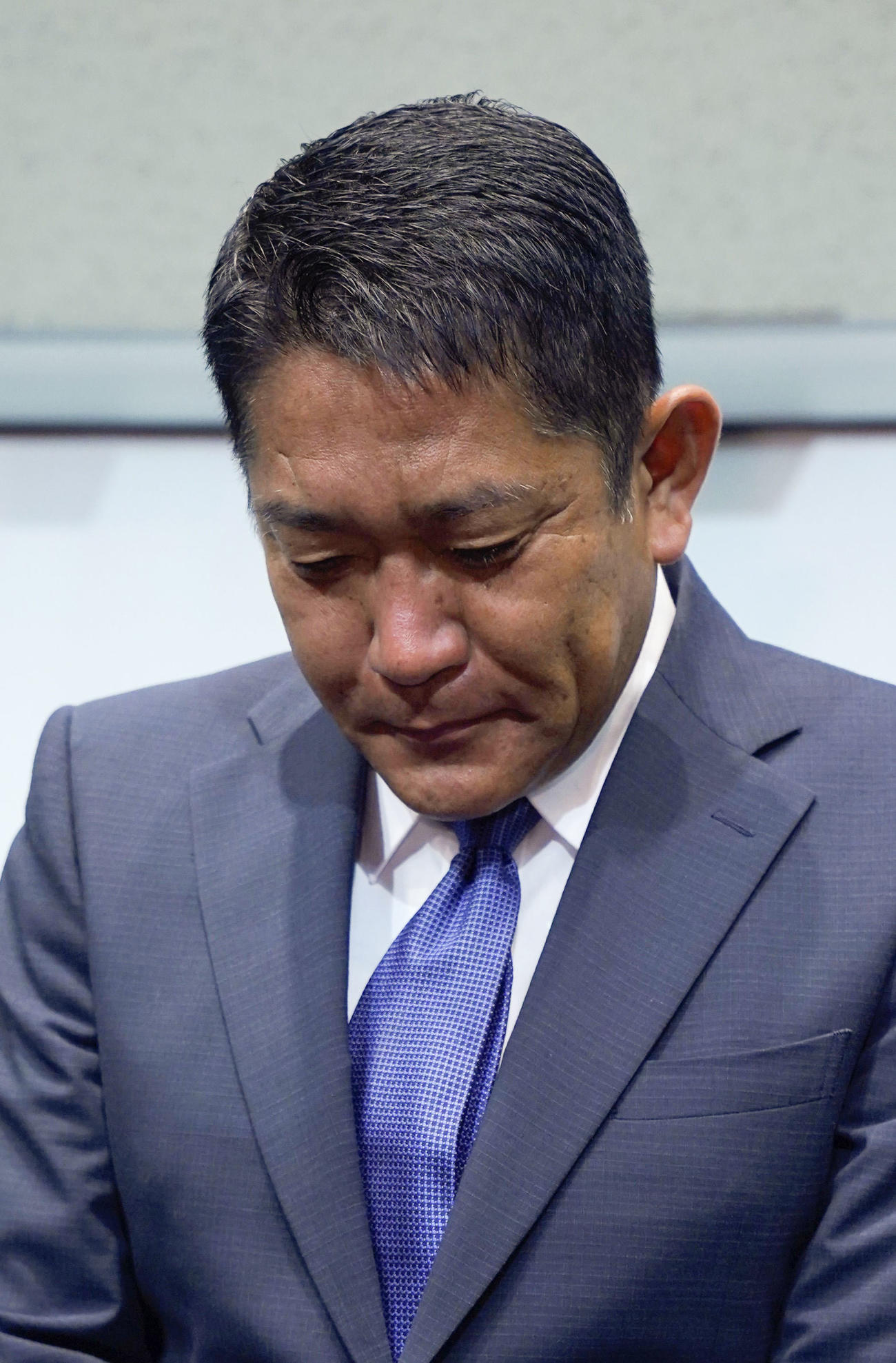参院徳島・高知選挙区の補欠選挙で落選が決まった西内健氏（共同）
