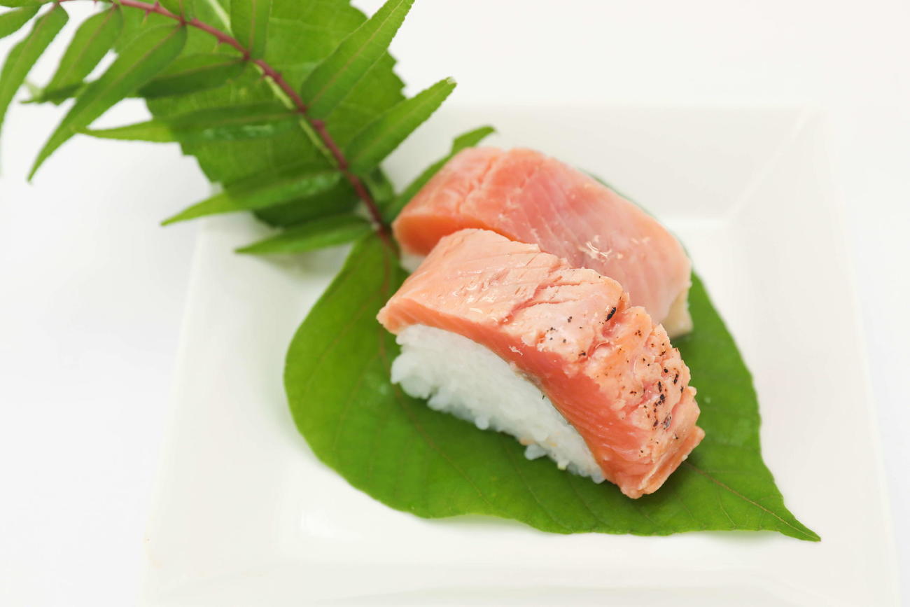 うみんぴあ大飯（福井県おおい町）「ふくいサーモン寿司」