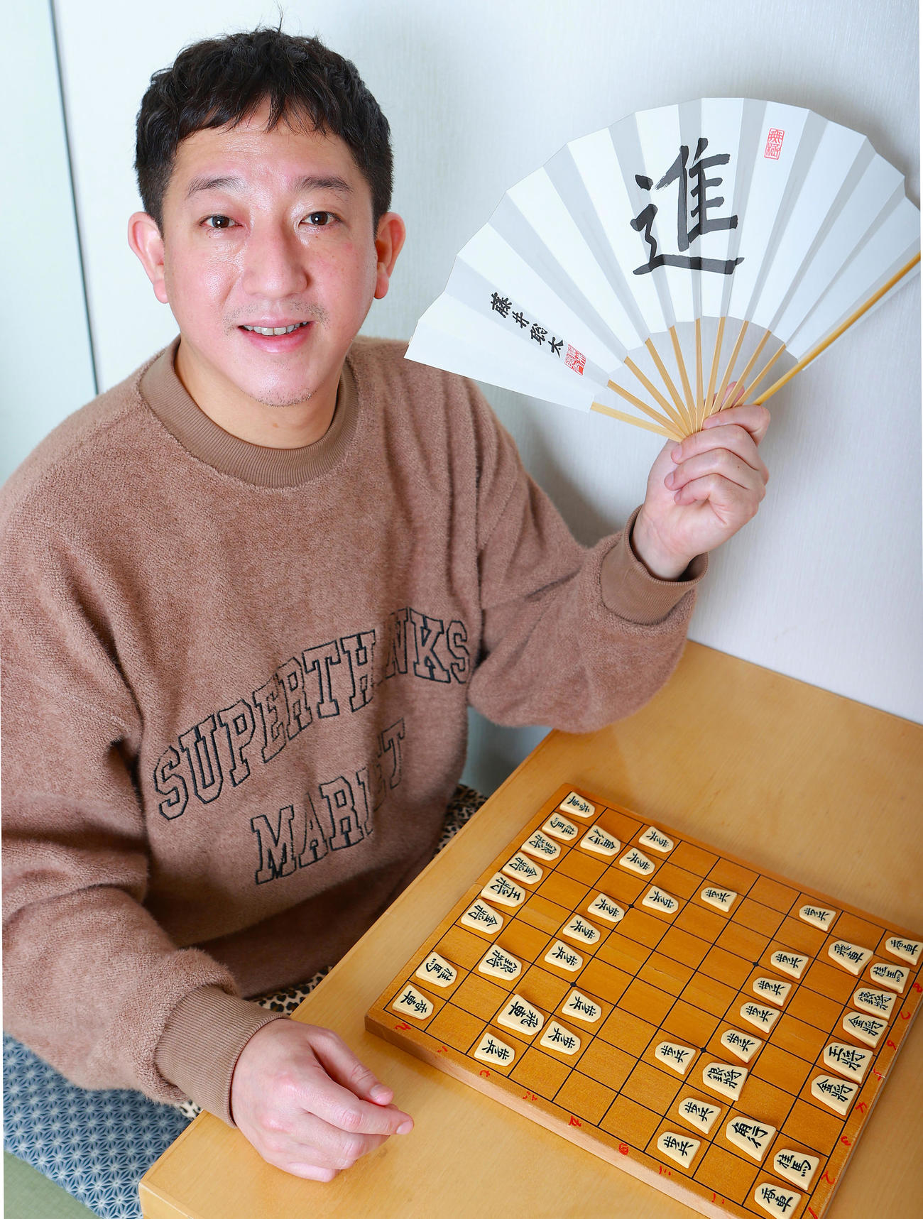 「観る将」のサバンナ高橋茂雄（2021年撮影）