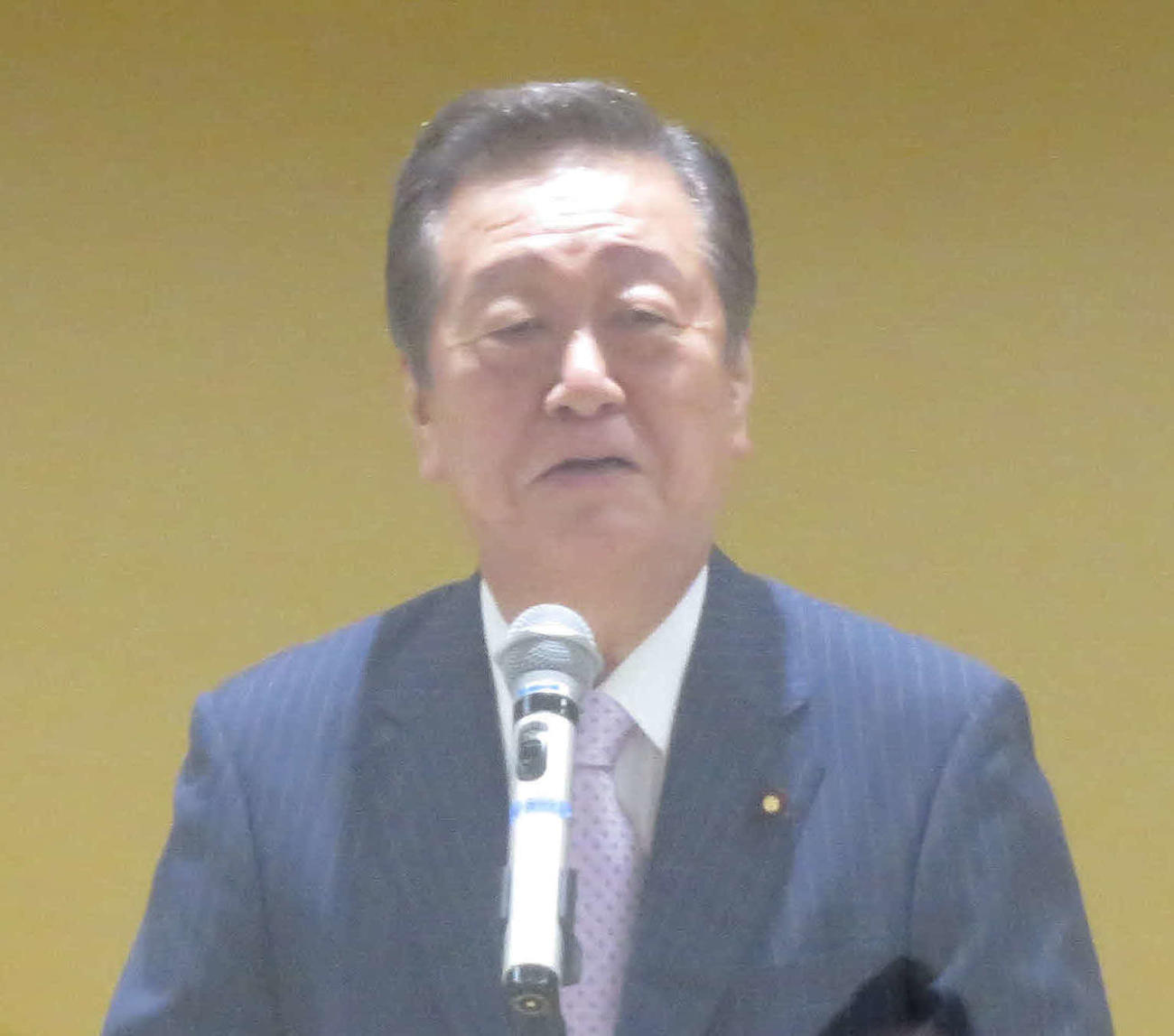 小沢一郎氏（2020年9月撮影）