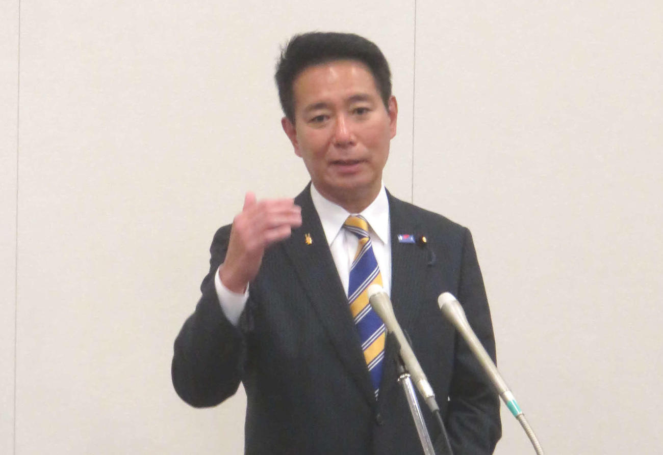 前原誠司氏（2023年8月撮影）