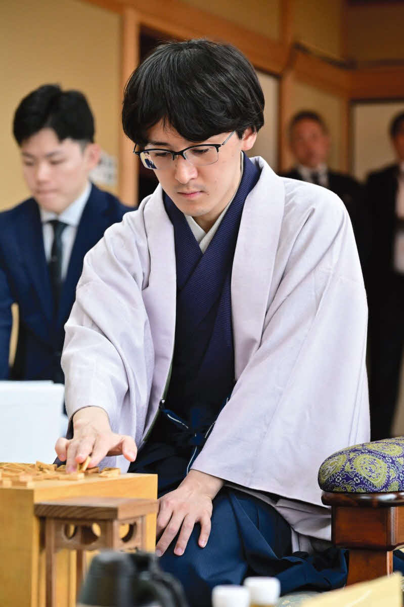 かど番の伊藤匠七段は一矢報いたい（日本将棋連盟提供）