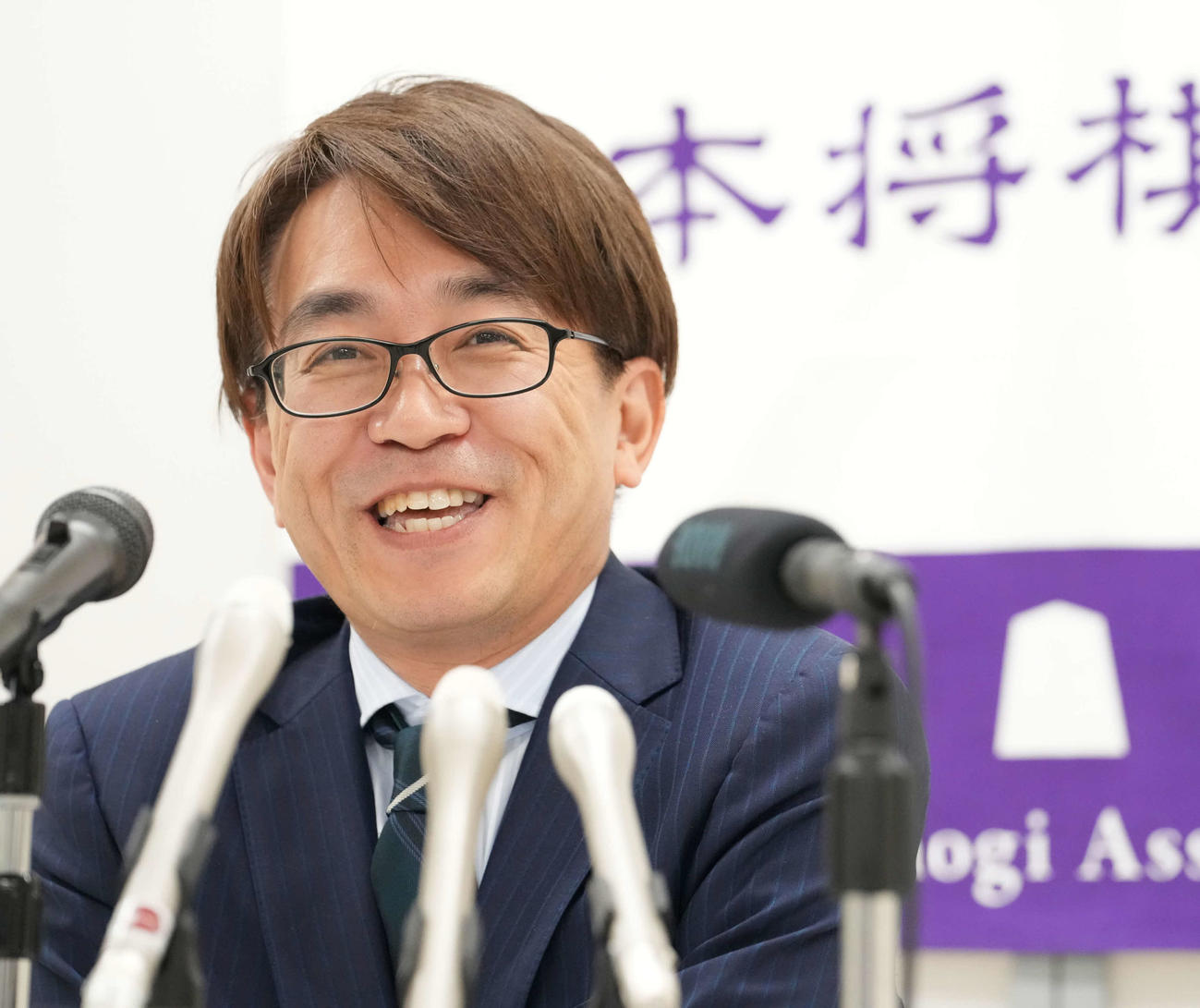 日本将棋連盟の羽生善治会長（23年10月20日撮影）