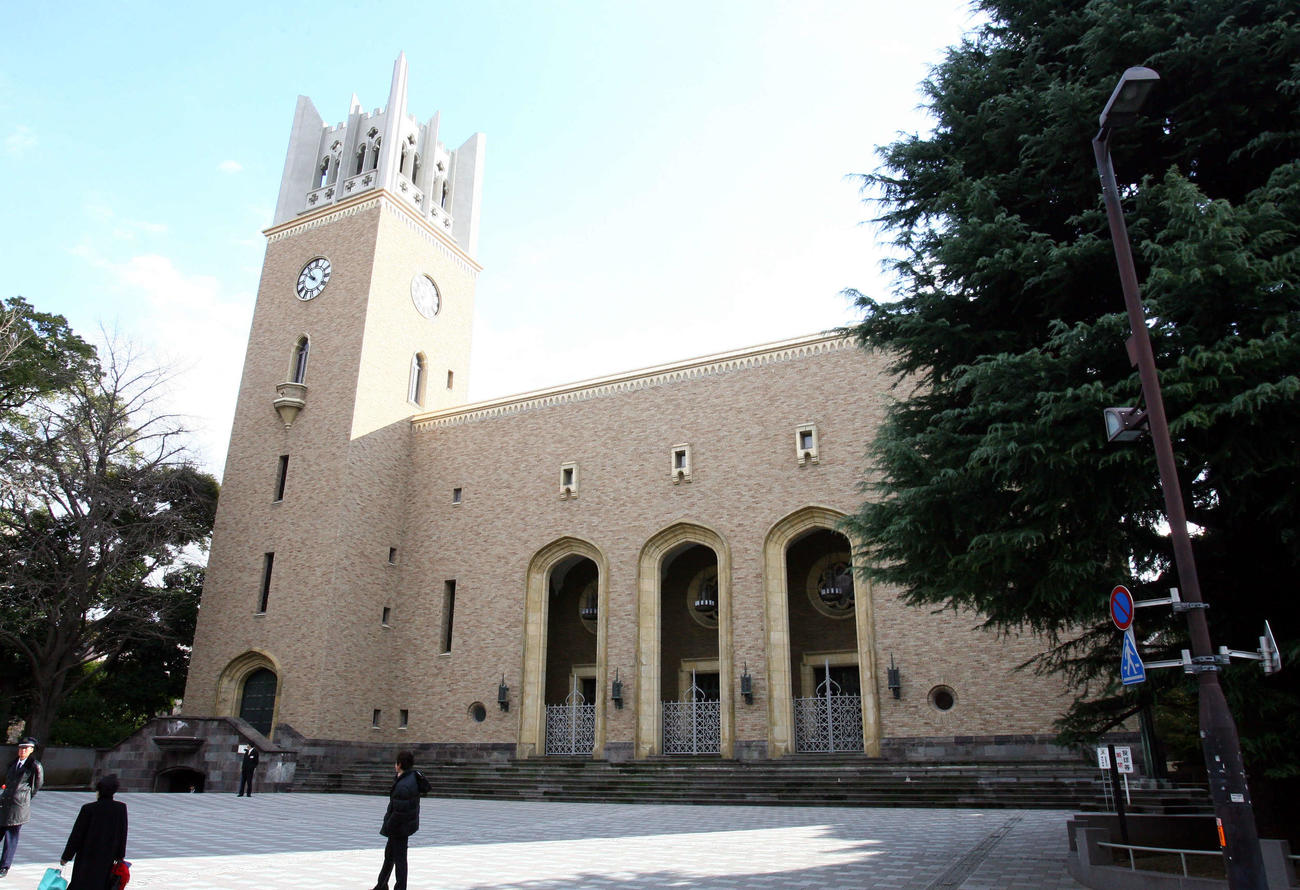 早稲田大学の大隈講堂