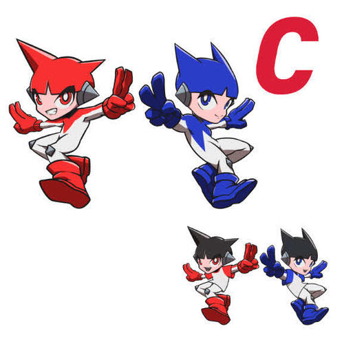 ヤン坊＆マー坊のデザイン一新へ 現代アニメ風の3案から一般投票で