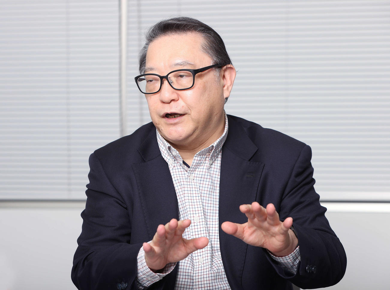 角谷氏（2022年12月撮影）