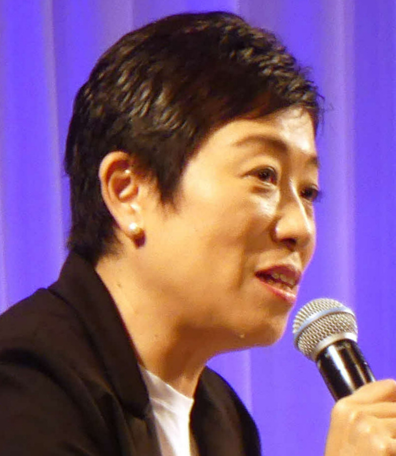 辻元清美氏（2020年2月撮影）
