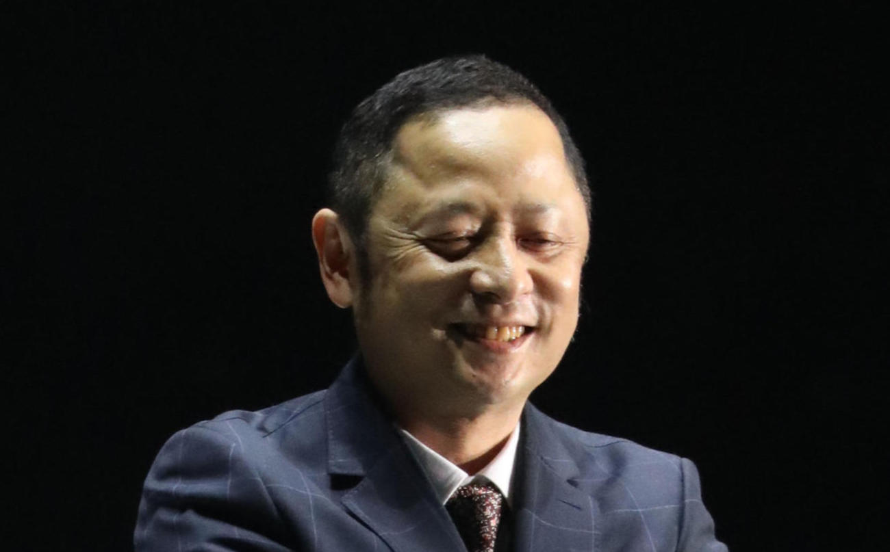 ゆでたまご嶋田隆司氏（2018年3月撮影）