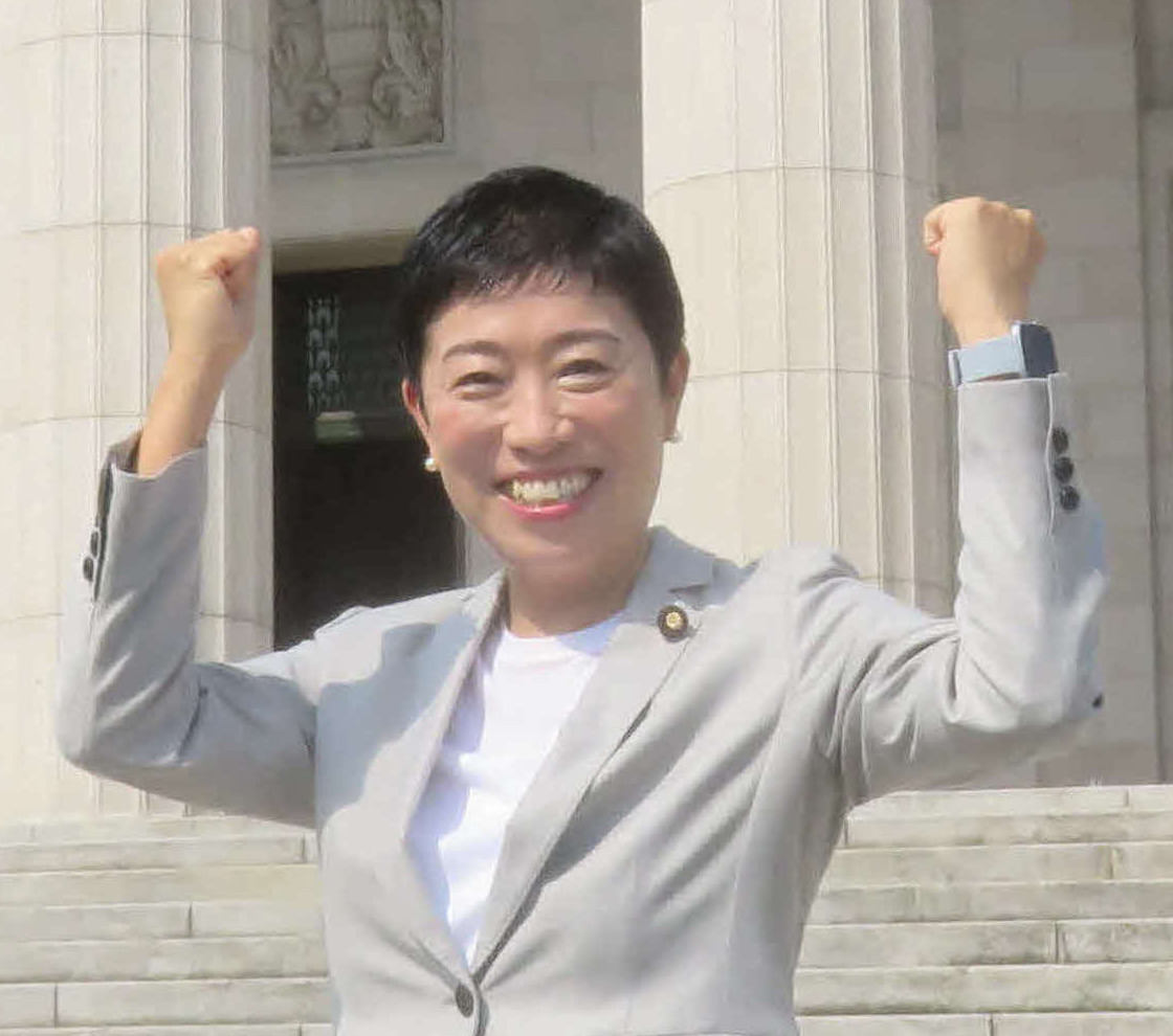 辻元清美氏（2022年8月撮影）