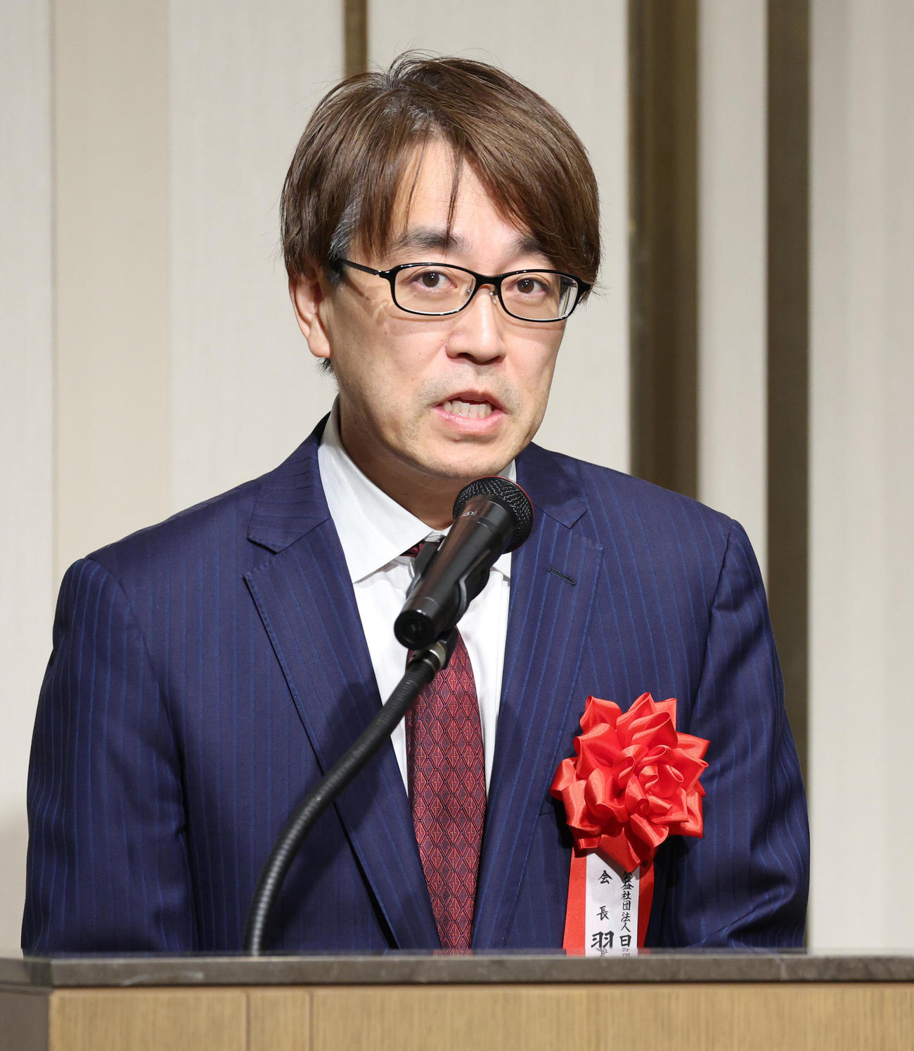 羽生善治日本将棋連盟会長（2023年11月17日撮影）