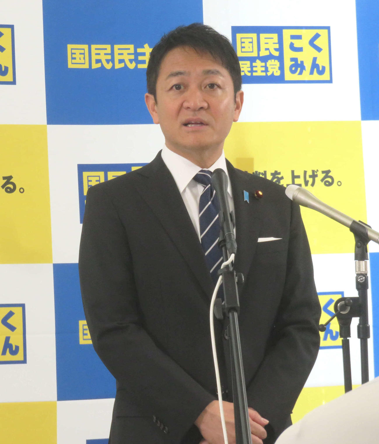 国民民主党の玉木雄一郎代表（2023年10月撮影）