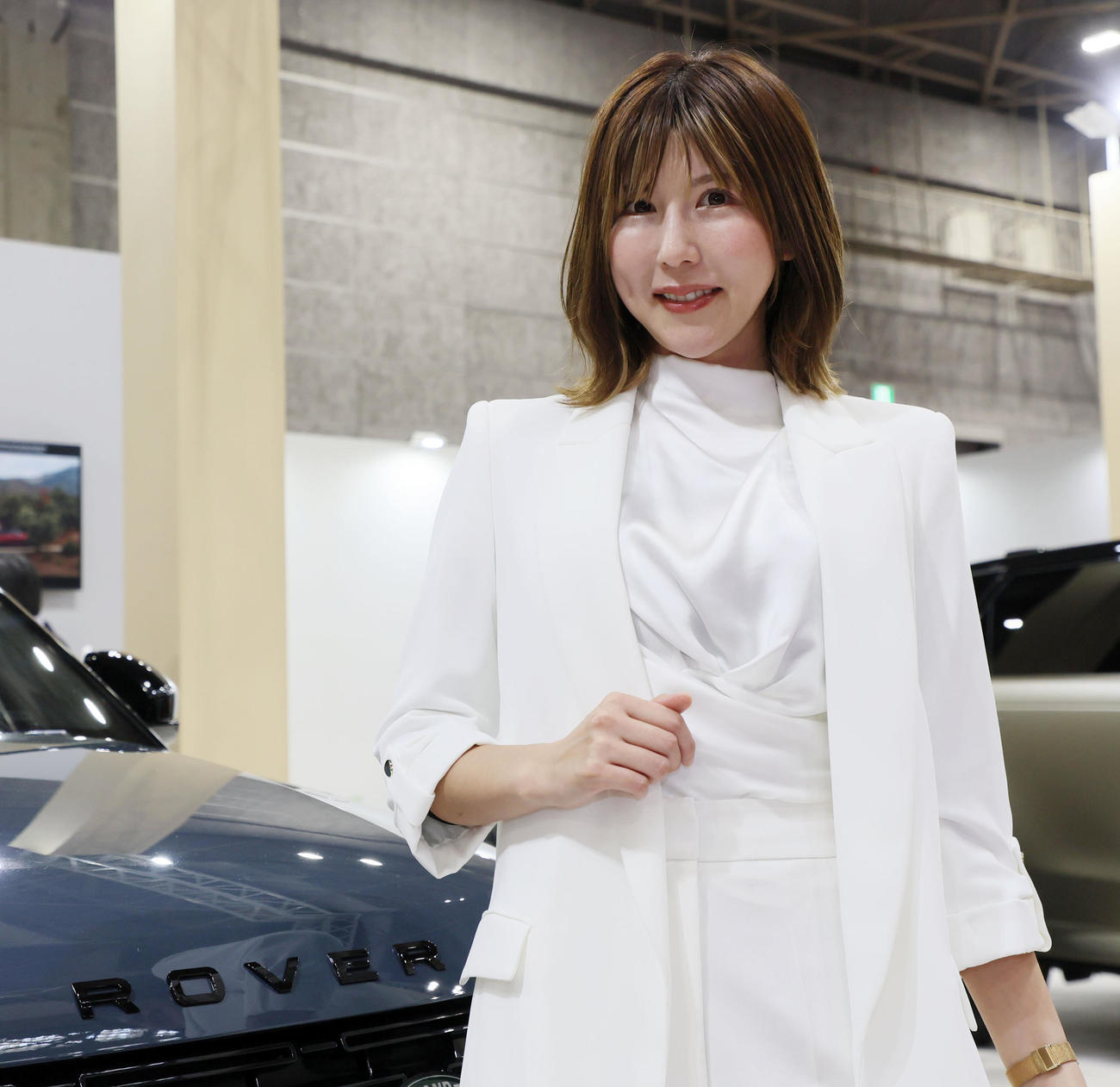 大阪モーターショーの各社コンパニオンたち～ランドローバー編～（撮影・加藤哉）