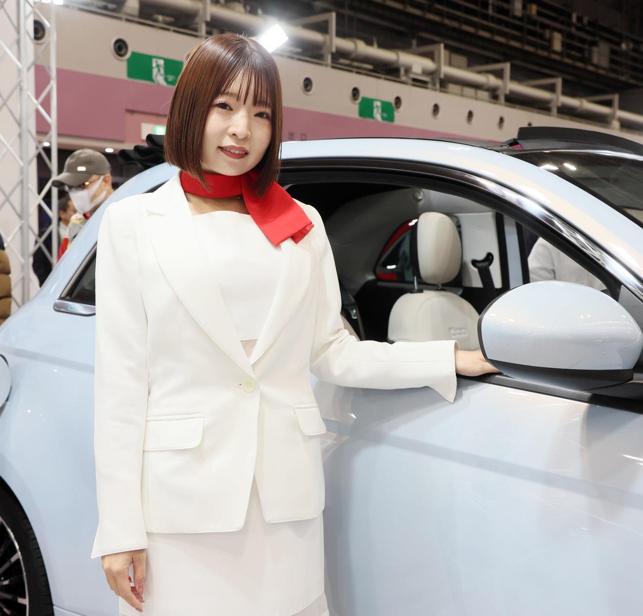 大阪モーターショーの各社コンパニオンたち～フィアット編～（撮影・加藤哉）