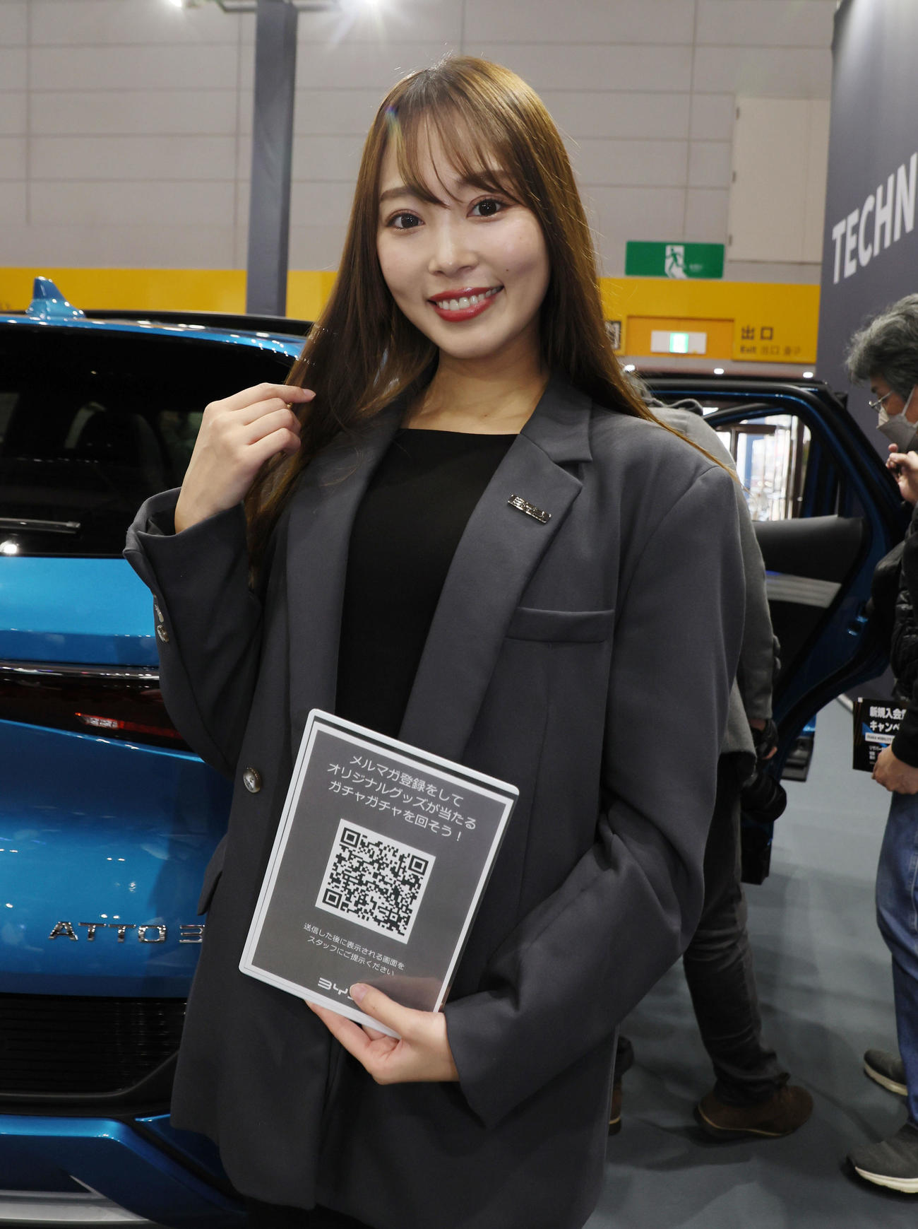 大阪モーターショーの各社コンパニオンたち～BYD編～（撮影・加藤哉）