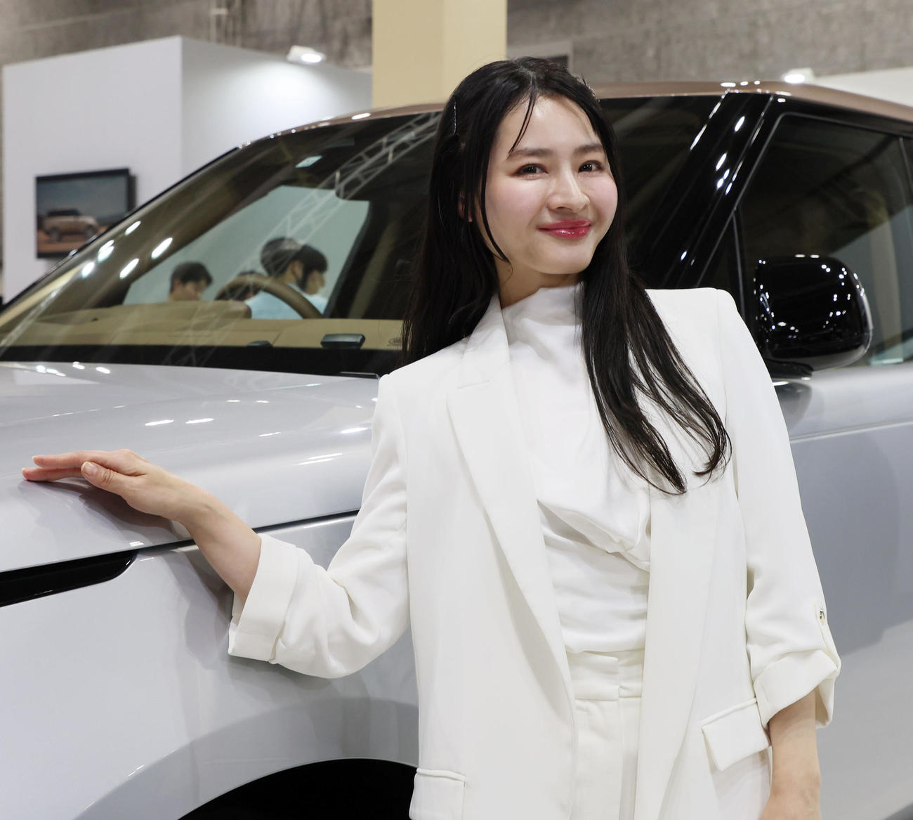 大阪モーターショーの各社コンパニオンたち～ランドローバー編～（撮影・加藤哉）