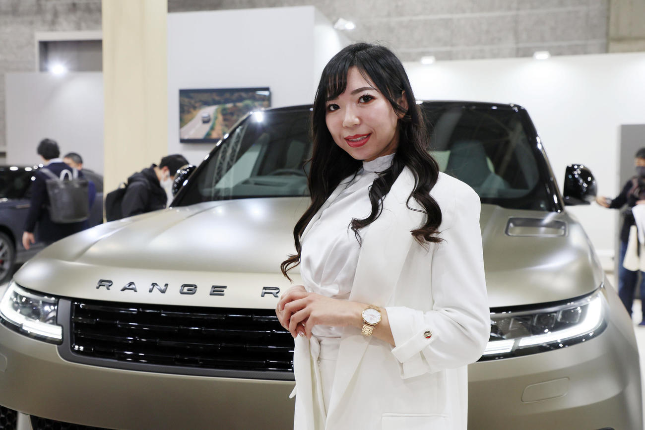 大阪モーターショーの各社コンパニオンたち～ランドローバー編～（撮影・加藤哉）