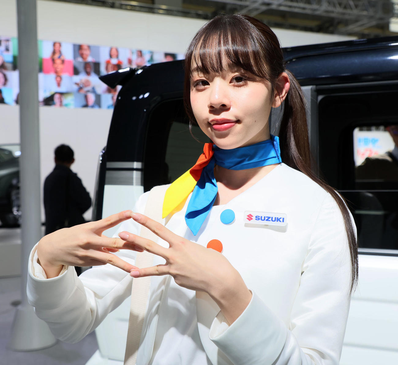 大阪モーターショーの各社コンパニオンたち～スズキ編～（撮影・加藤哉）
