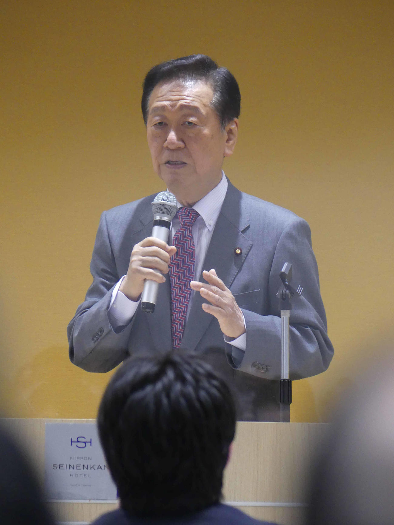 小沢一郎衆院議員（2023年2月19日撮影）