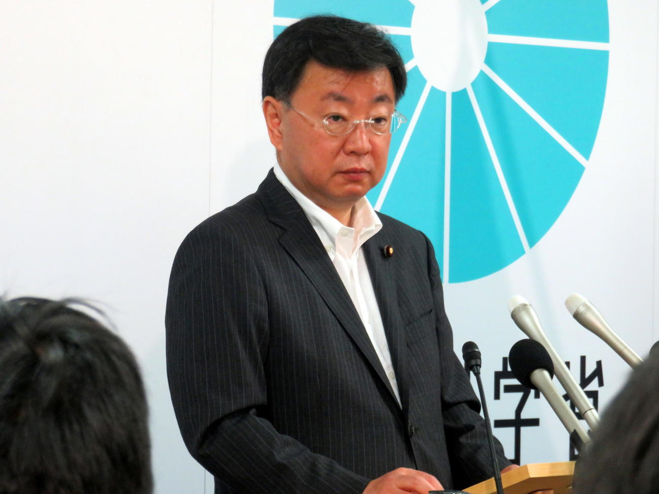 松野博一氏（2017年5月30日撮影）