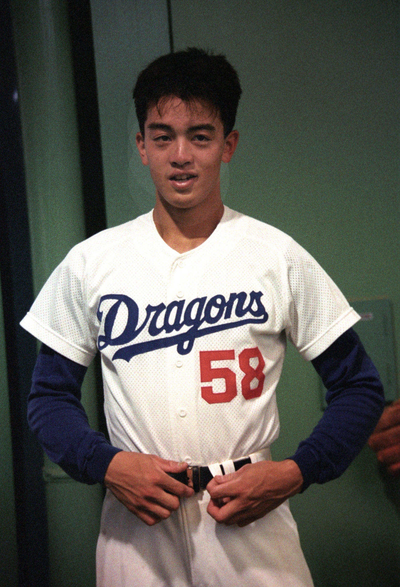 中日時代の富永章敬（1992年撮影）