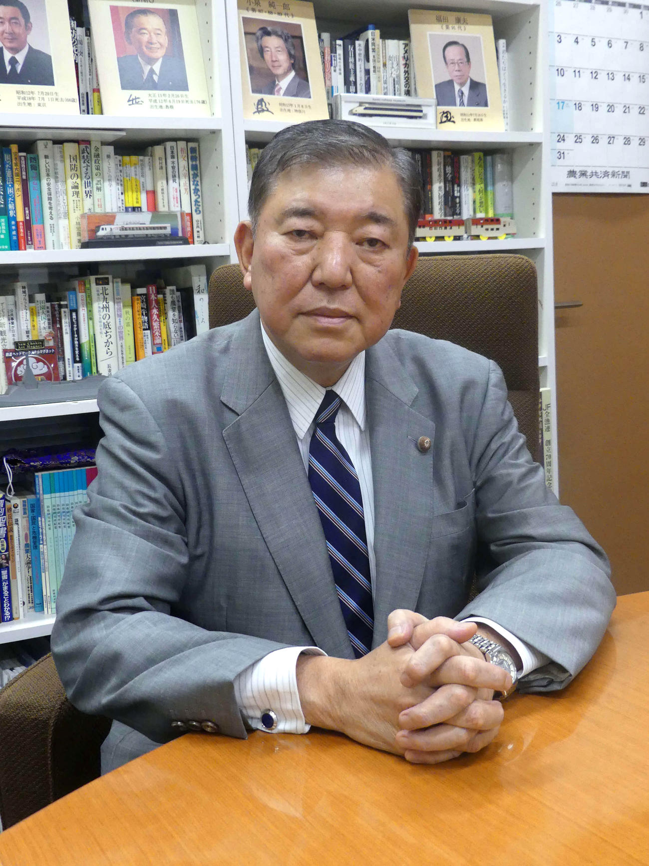 自民党の石破茂元幹事長（23年7月4日撮影）