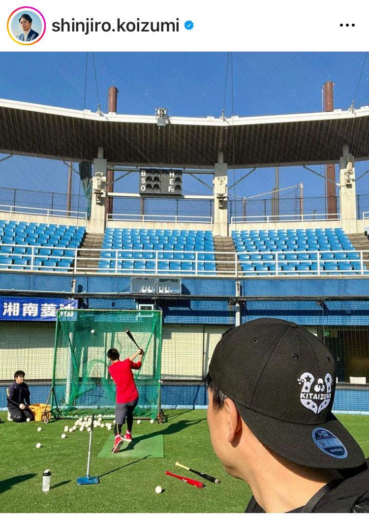 小泉進次郎氏のインスタグラムから