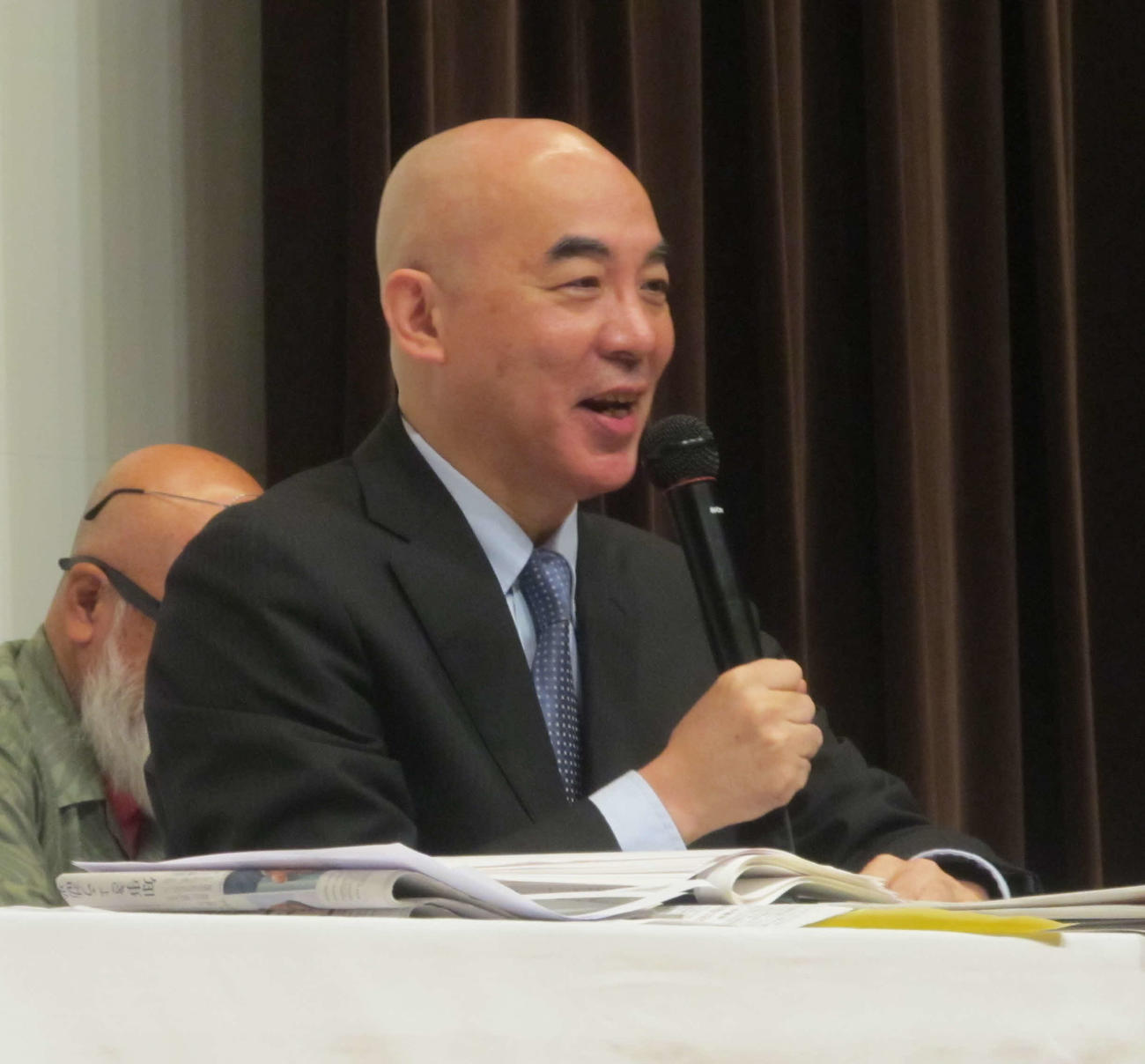 百田尚樹氏（2015年8月撮影）