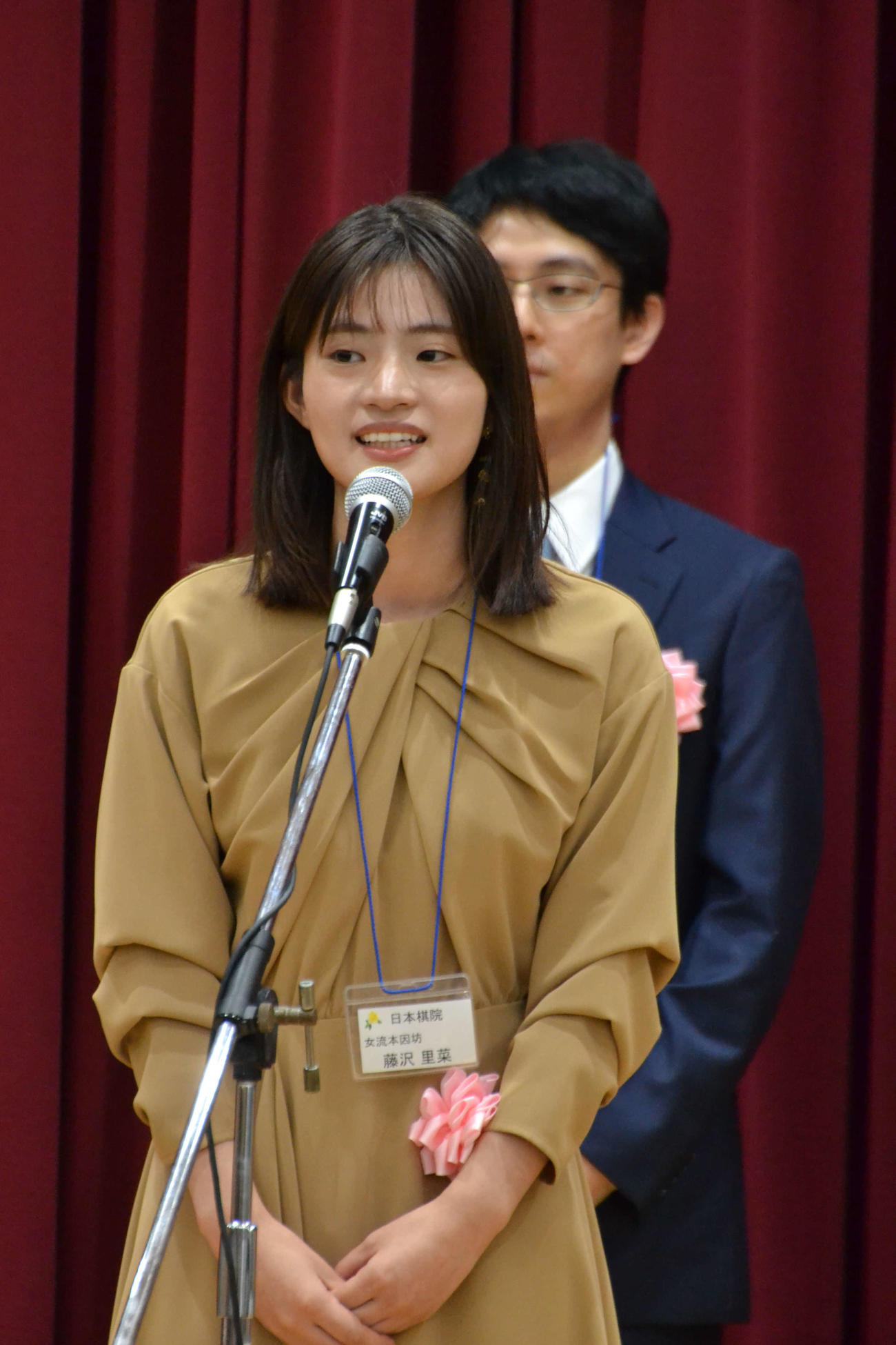 国際棋戦での優勝を今年の目標に掲げた藤沢里菜女流本因坊