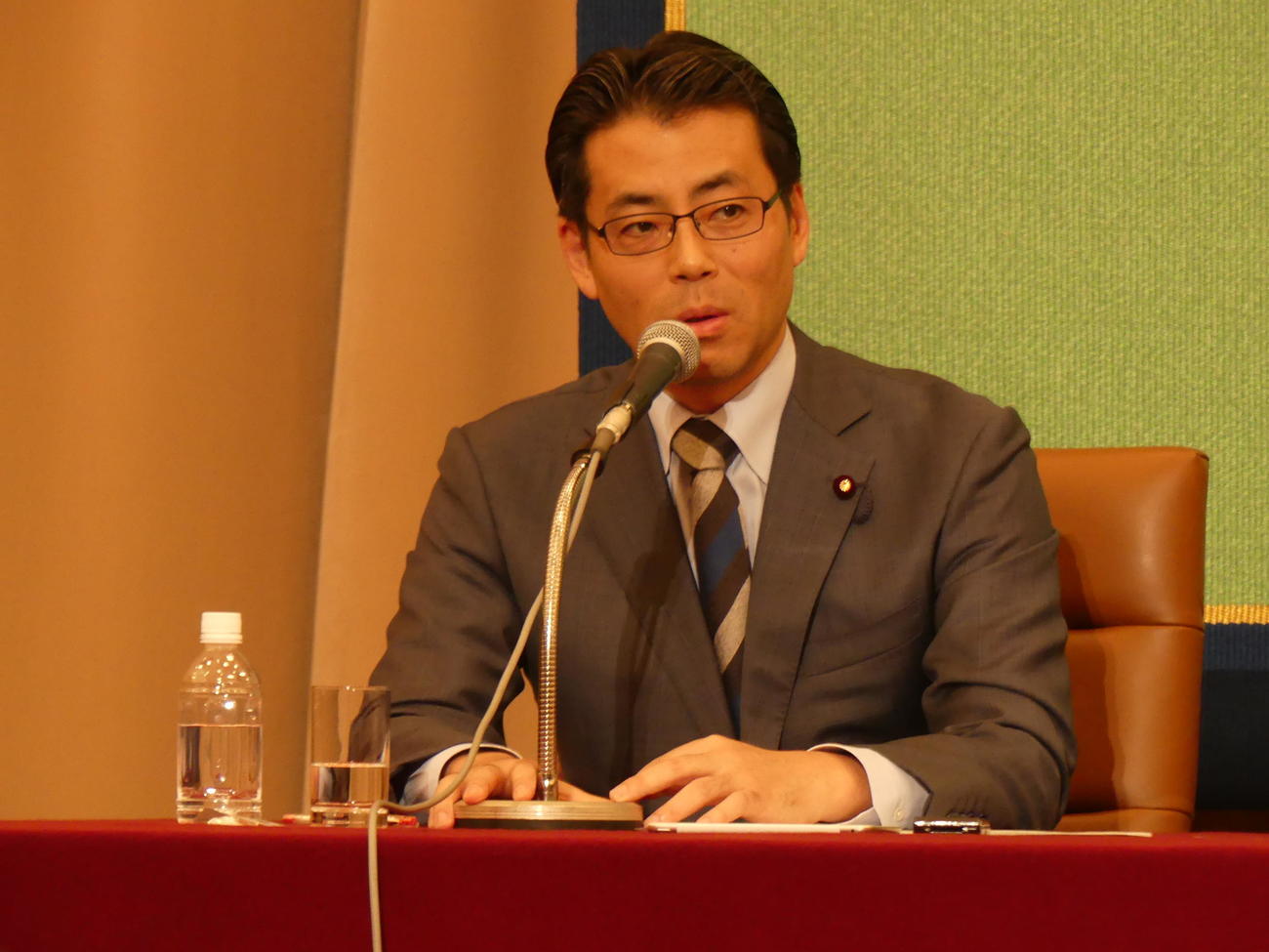 自民党の福田達夫元総務会長（2018年12月撮影）