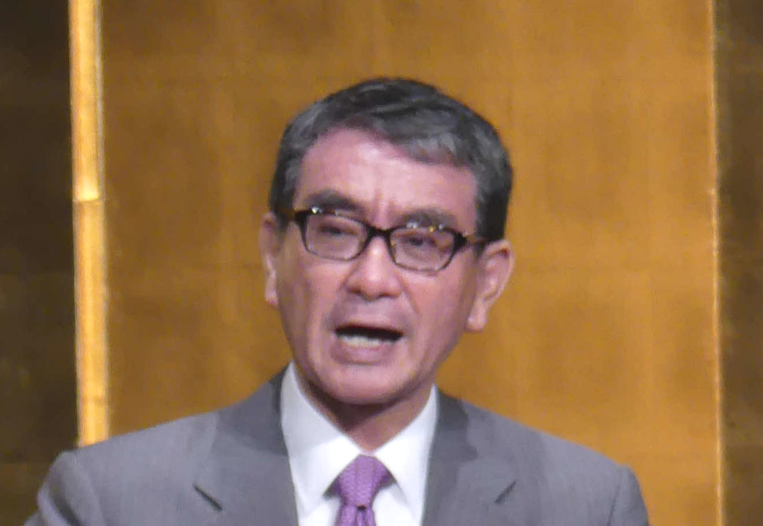 河野太郎デジタル担当相（2023年7月10日撮影）