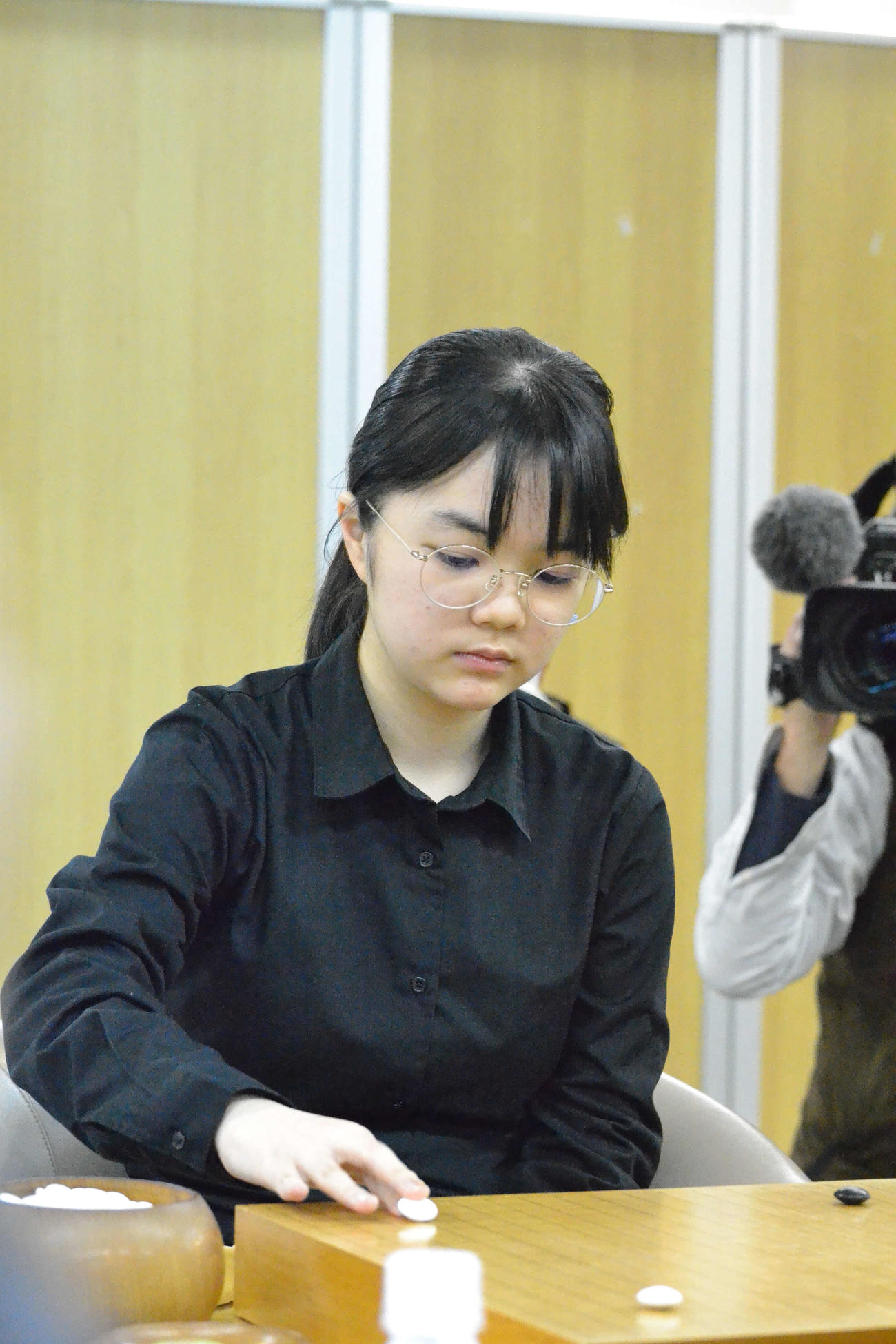 韓国移籍を前に国内で最初で最後のタイトル防衛戦に位同仲邑菫女流棋聖