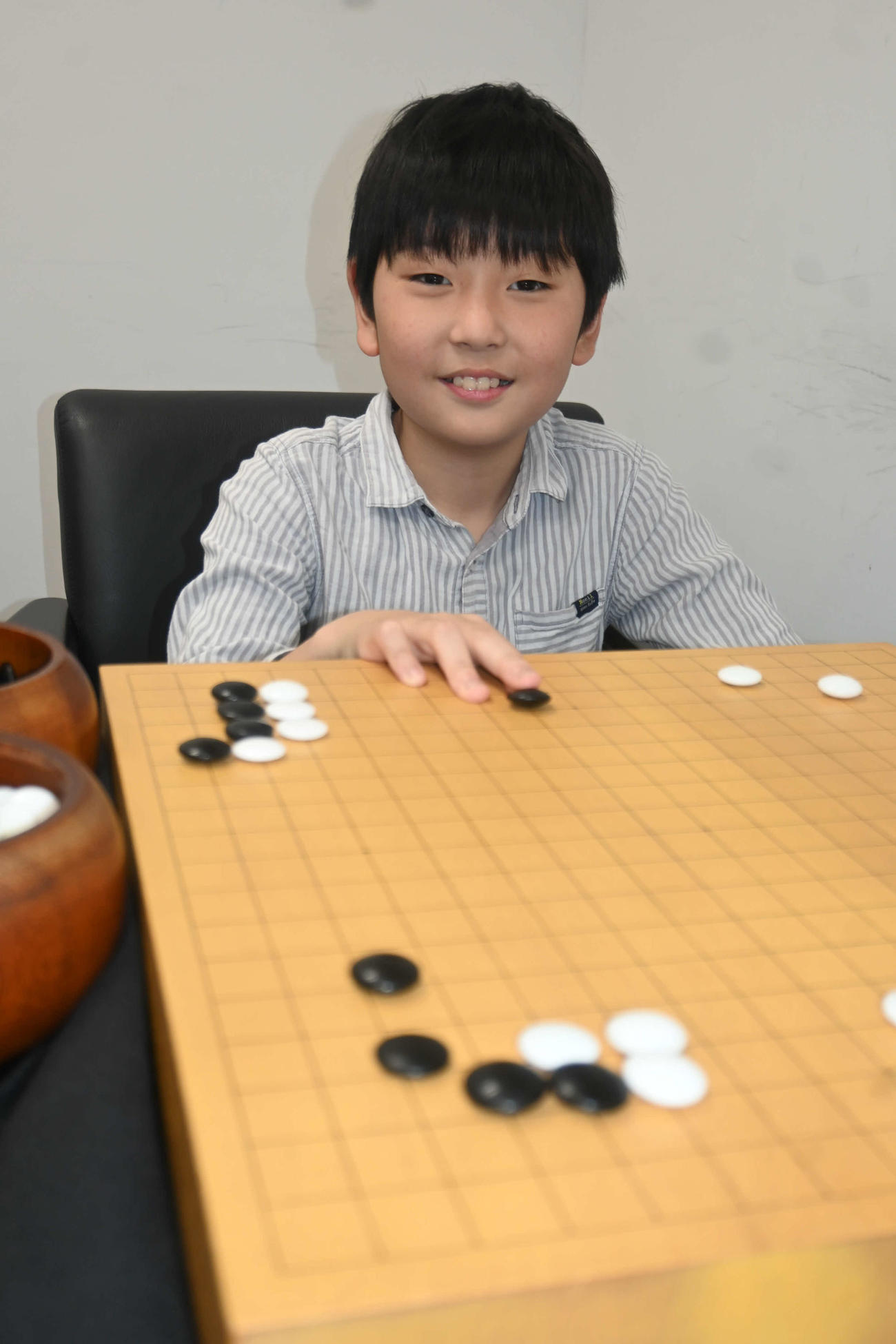 24年初戦を白星発進した藤田怜央初段（撮影・松浦隆司）