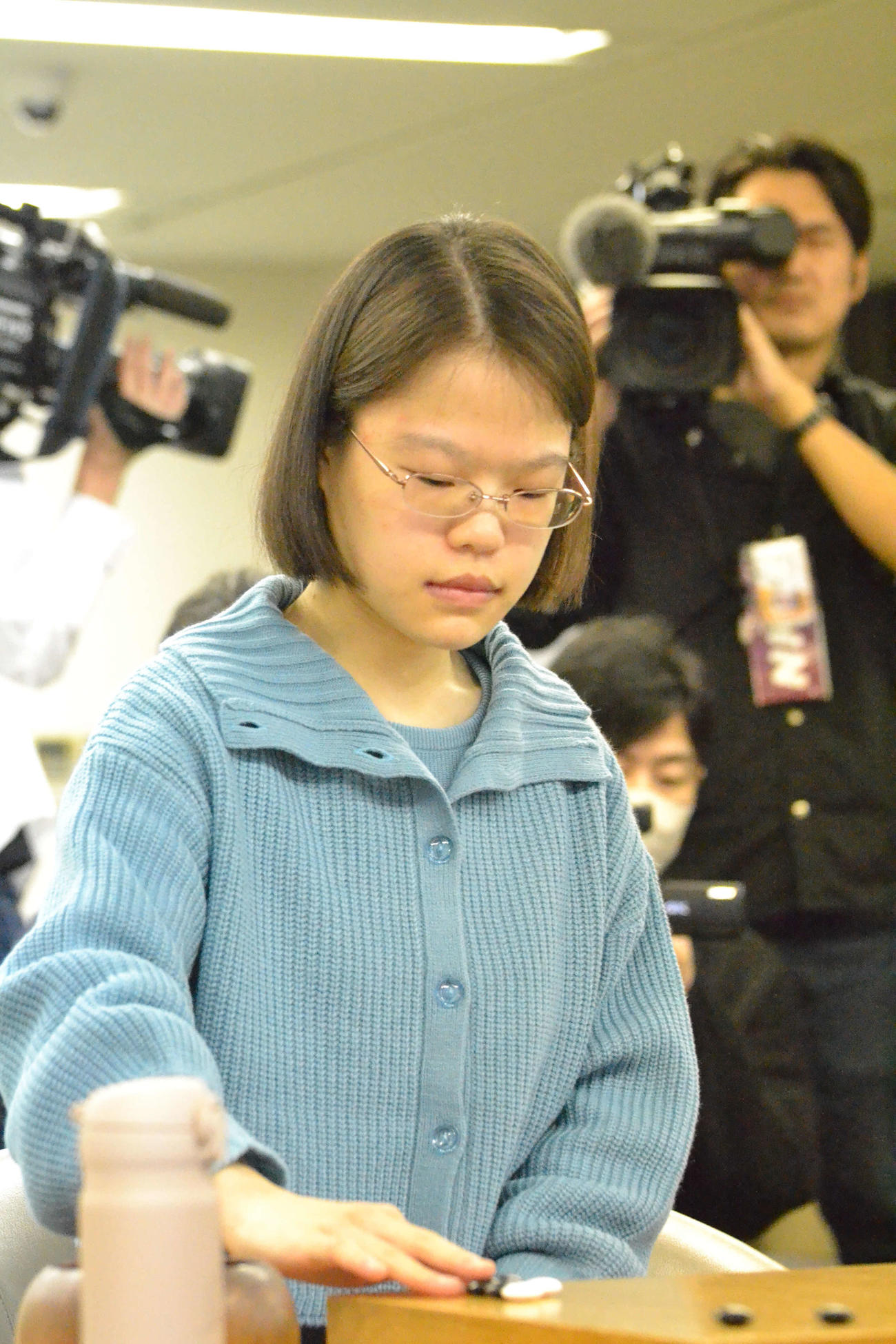 仲邑菫三段の国内最後の対局相手となった牛栄子扇興杯