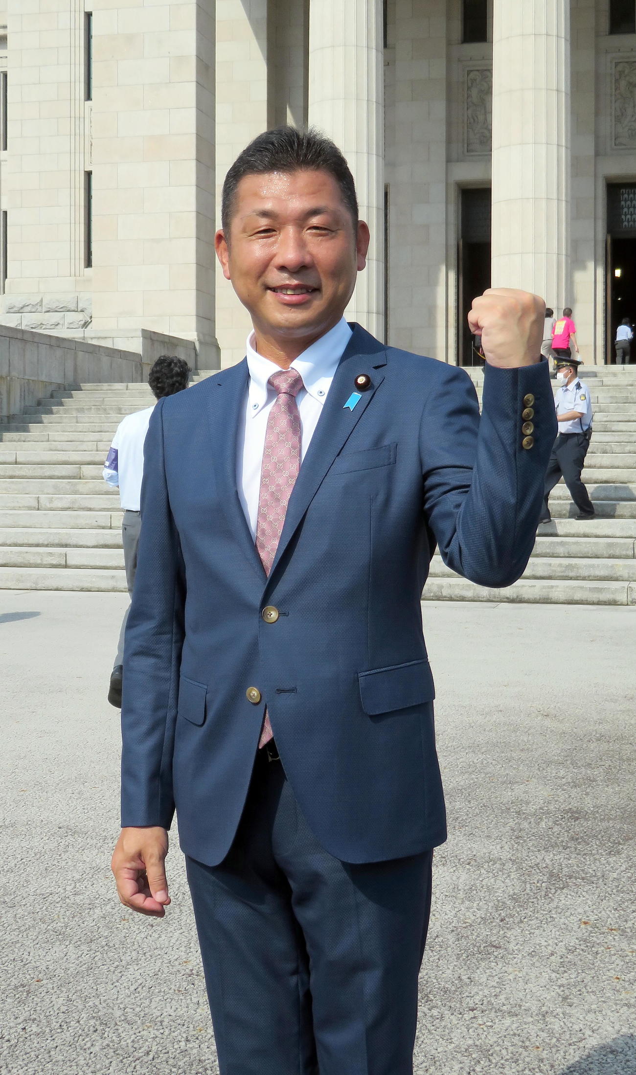 自民党・若林洋平議員（2022年8月3日撮影）