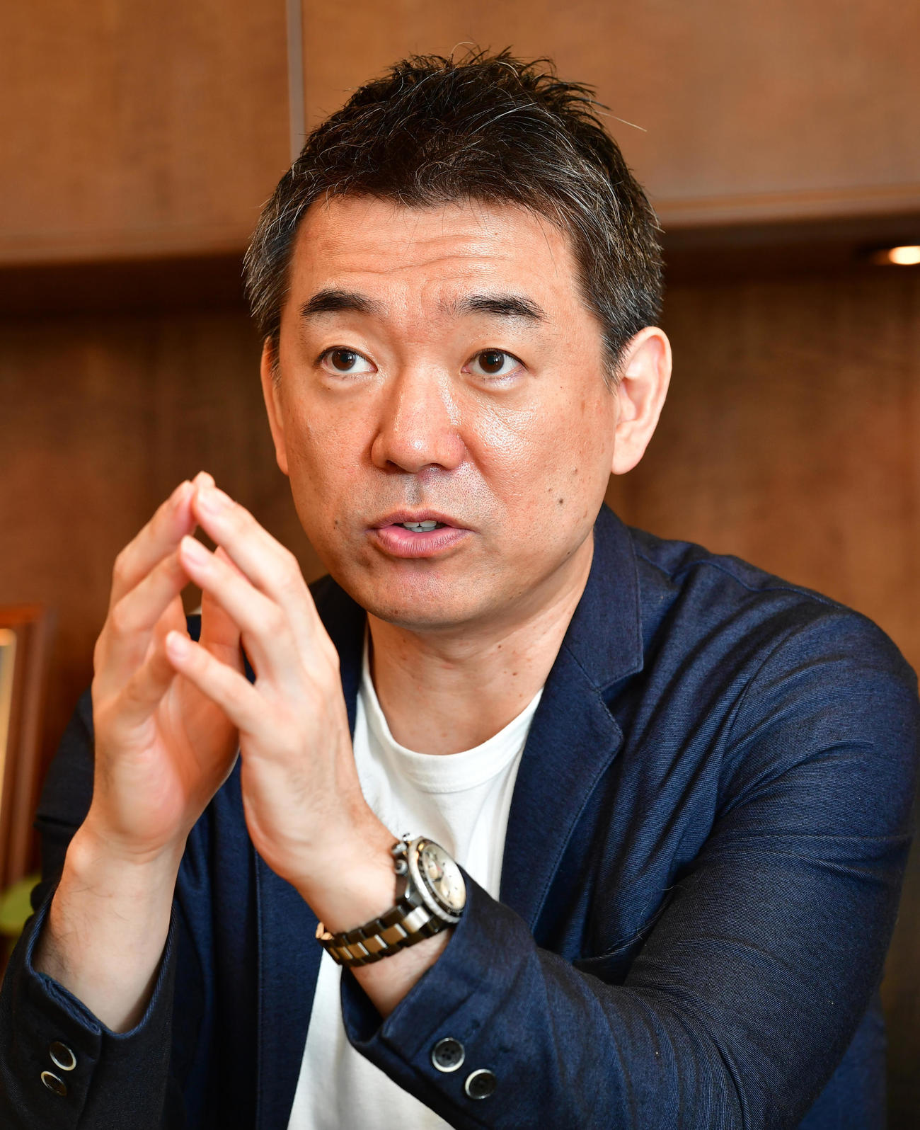橋下徹氏（2018年6月撮影）