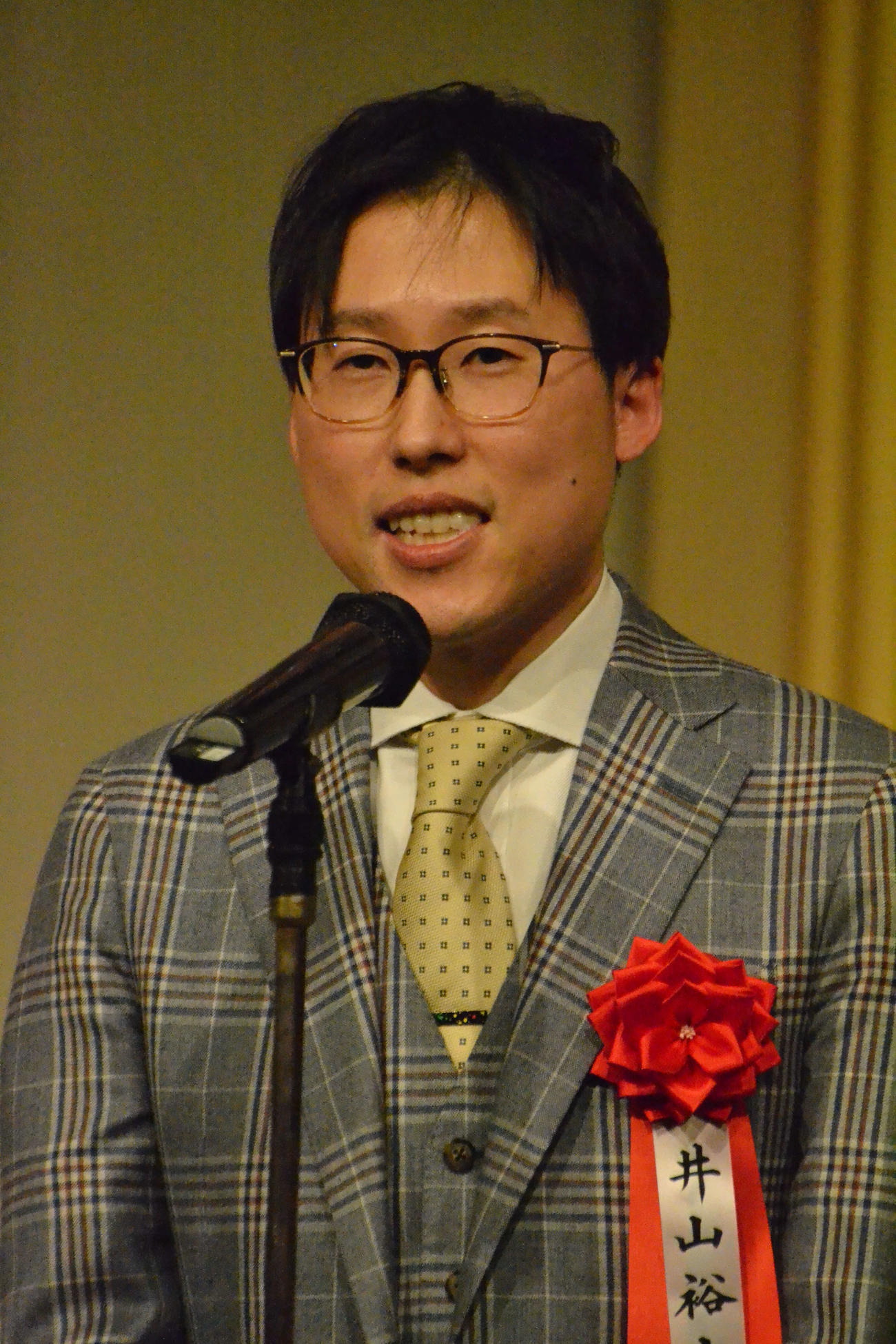 井山裕太王座(2024年1月撮影)