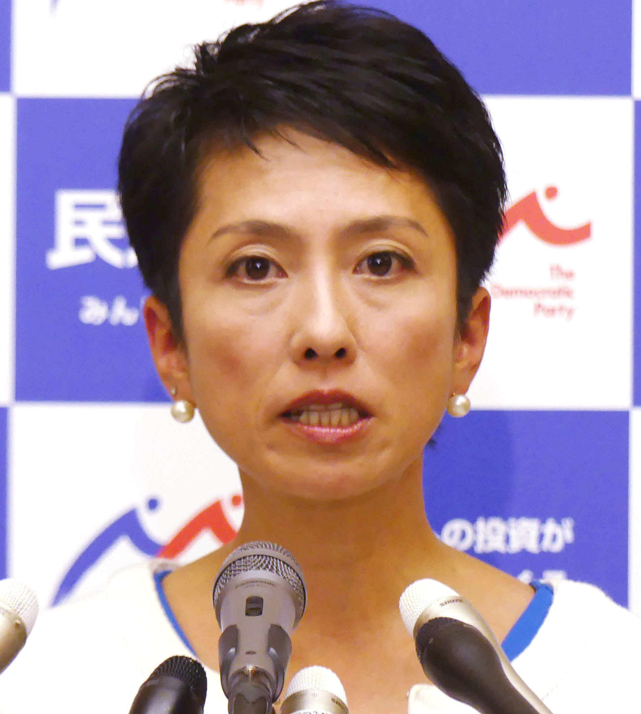 蓮舫氏（2017年7月撮影）