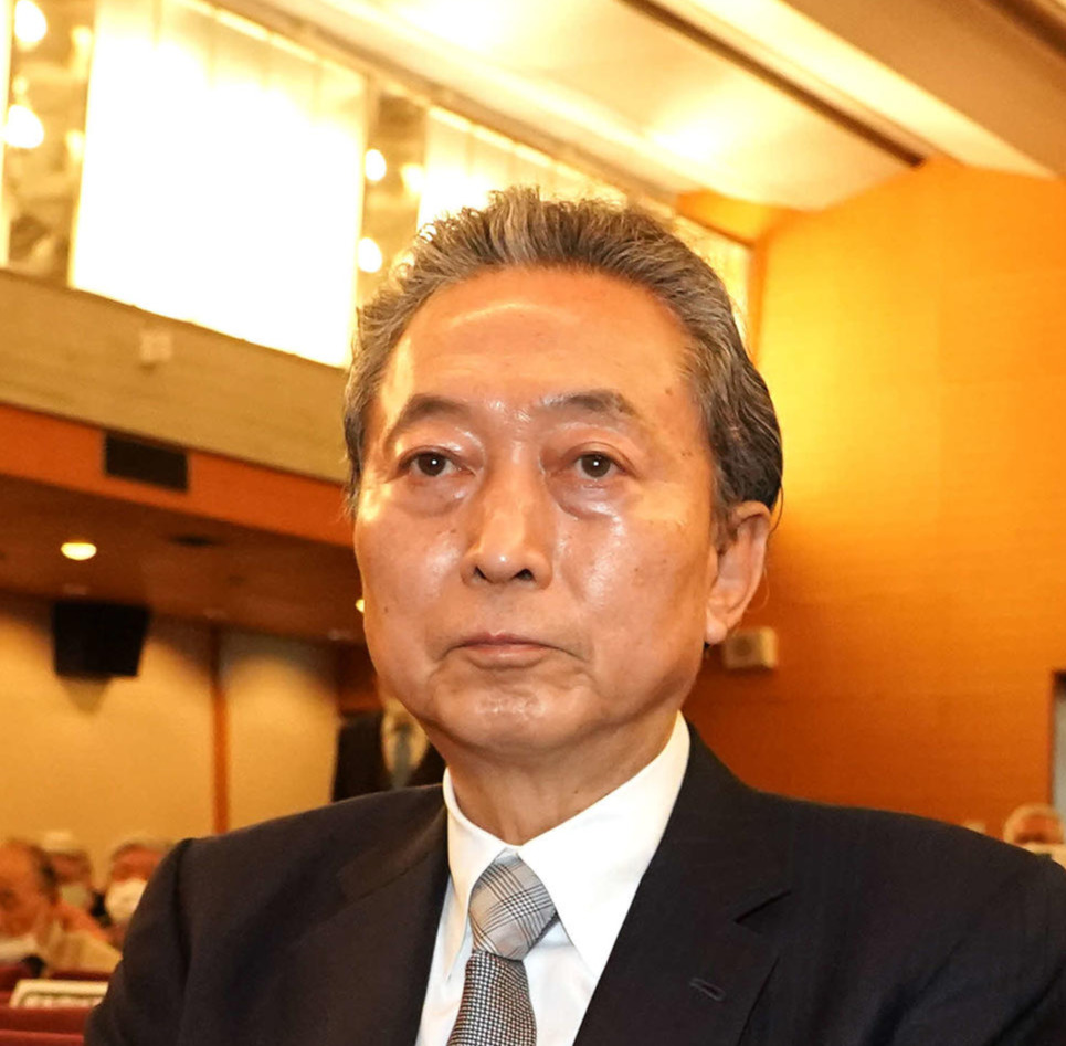 鳩山由紀夫元首相（2021年撮影）