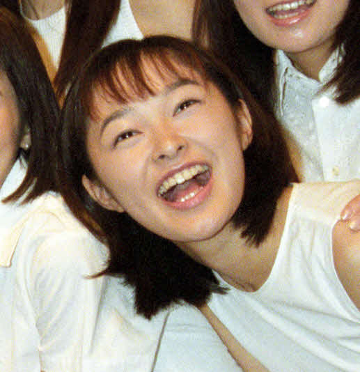 モーニング娘。時代の市井紗耶香（1998年7月撮影）