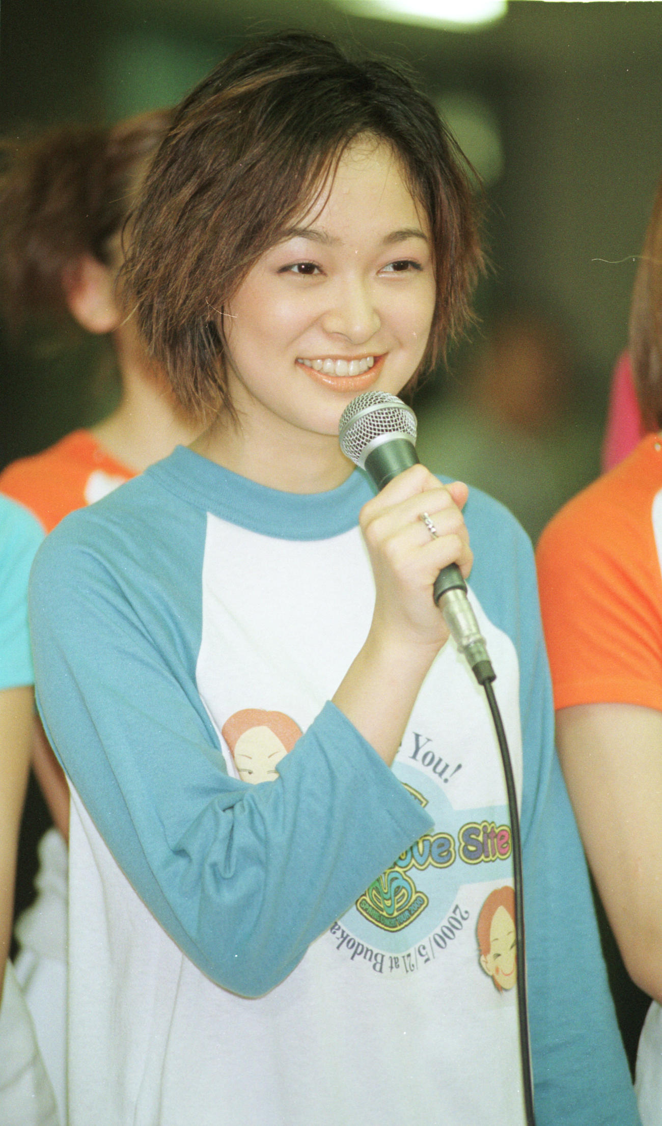 モーニング娘。時代の市井紗耶香（2000年5月撮影）