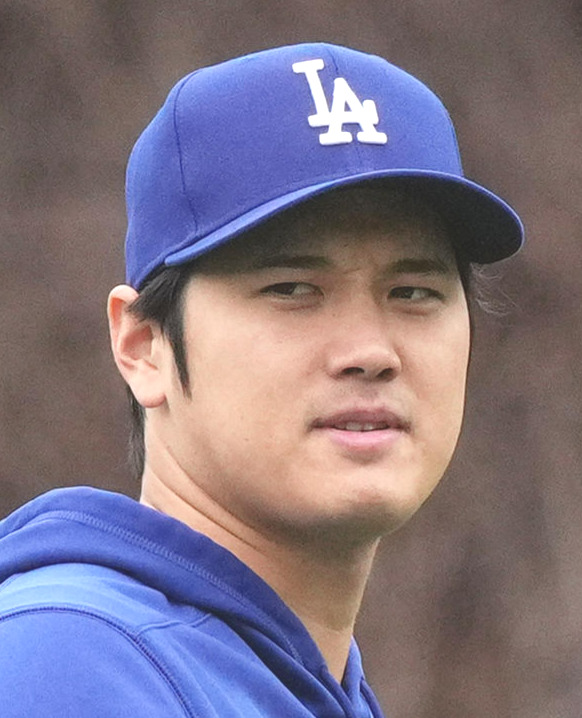 ドジャース大谷翔平（2024年4月5日撮影）