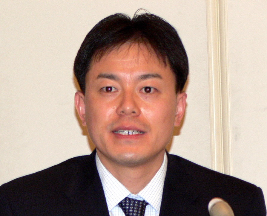 長谷川岳氏（2007年12月撮影）