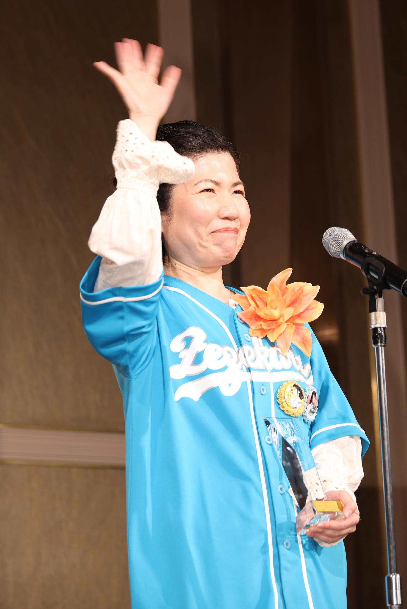 2024年本屋大賞を受賞した「成瀬は天下を取りにいく」の著者宮島未奈氏（撮影・中島郁夫）