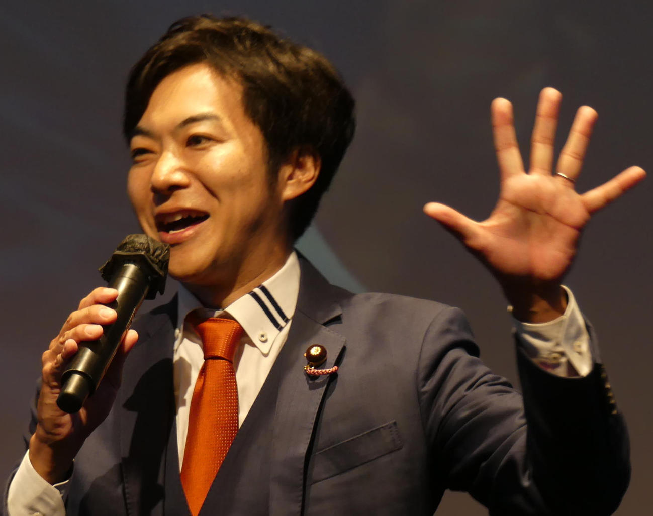 音喜多駿参院議員（2023年9月撮影）