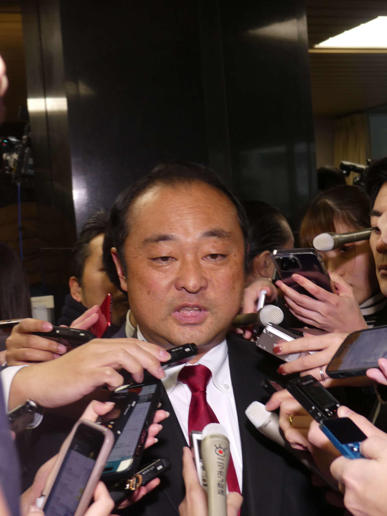 宮沢博行氏（2024年1月撮影・中山知子）