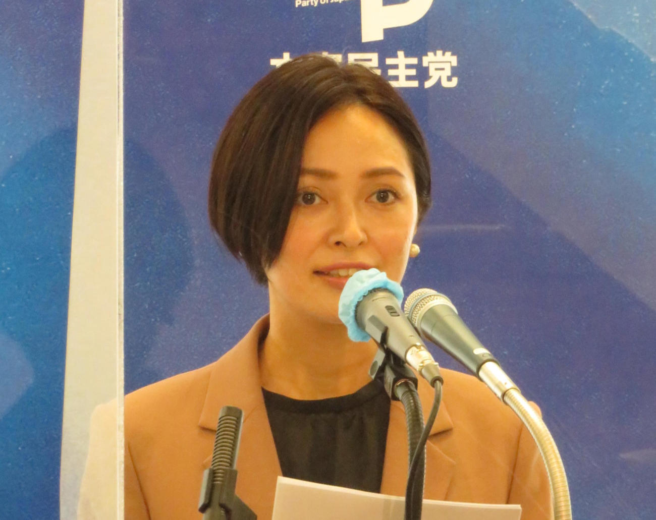 21年8月、参院選への出馬を宣言した元モーニング娘。の市井紗耶香