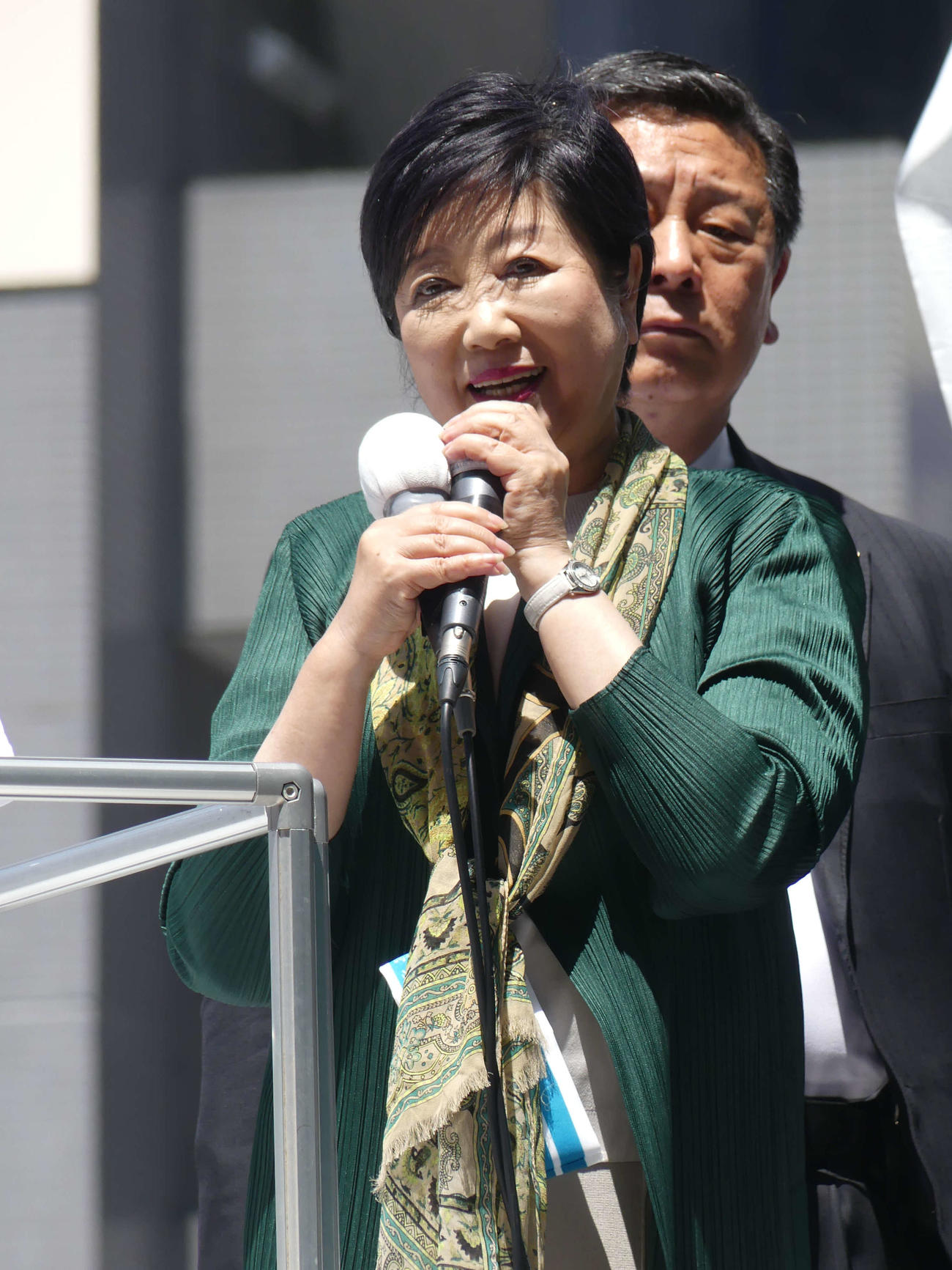 小池百合子都知事（2024年4月16日撮影）