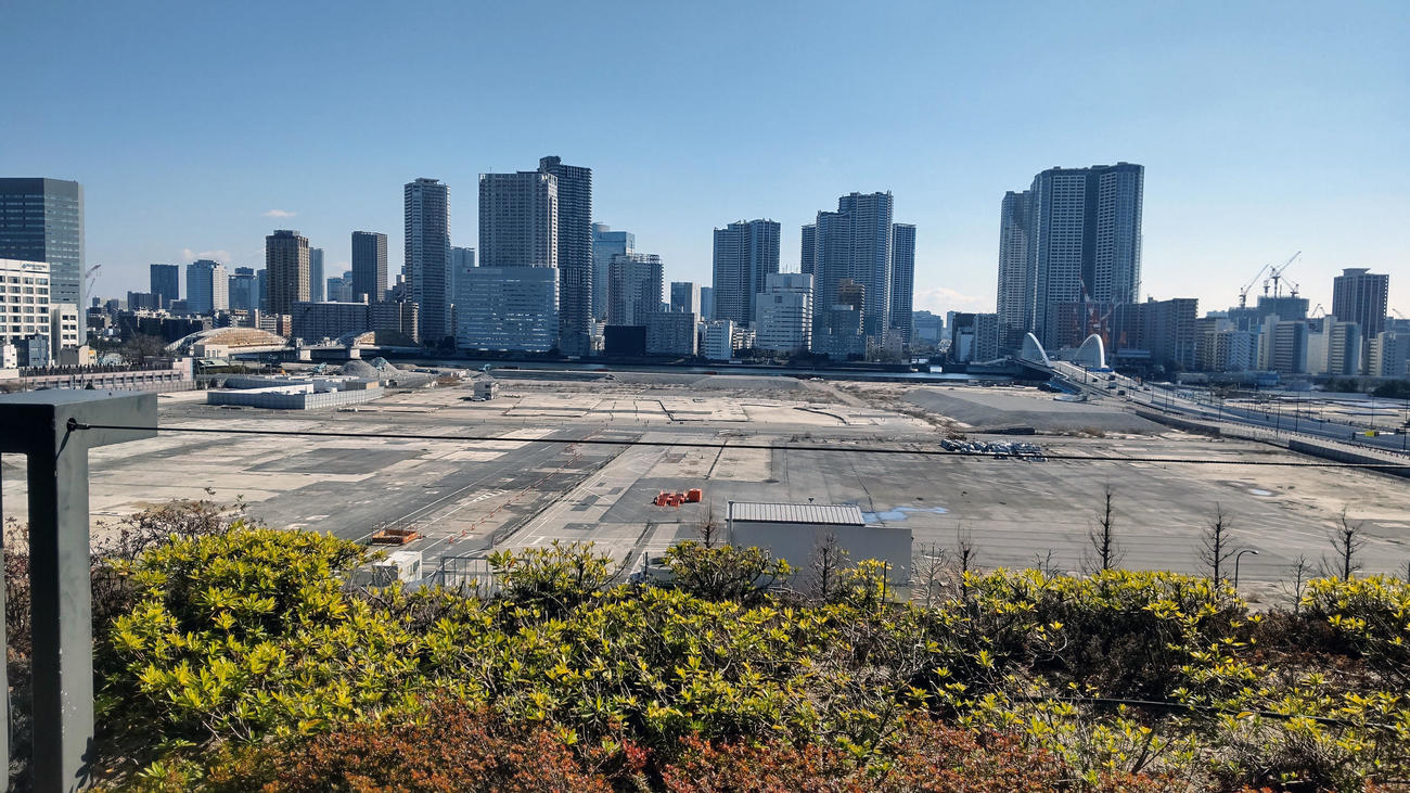 現在の築地市場跡地