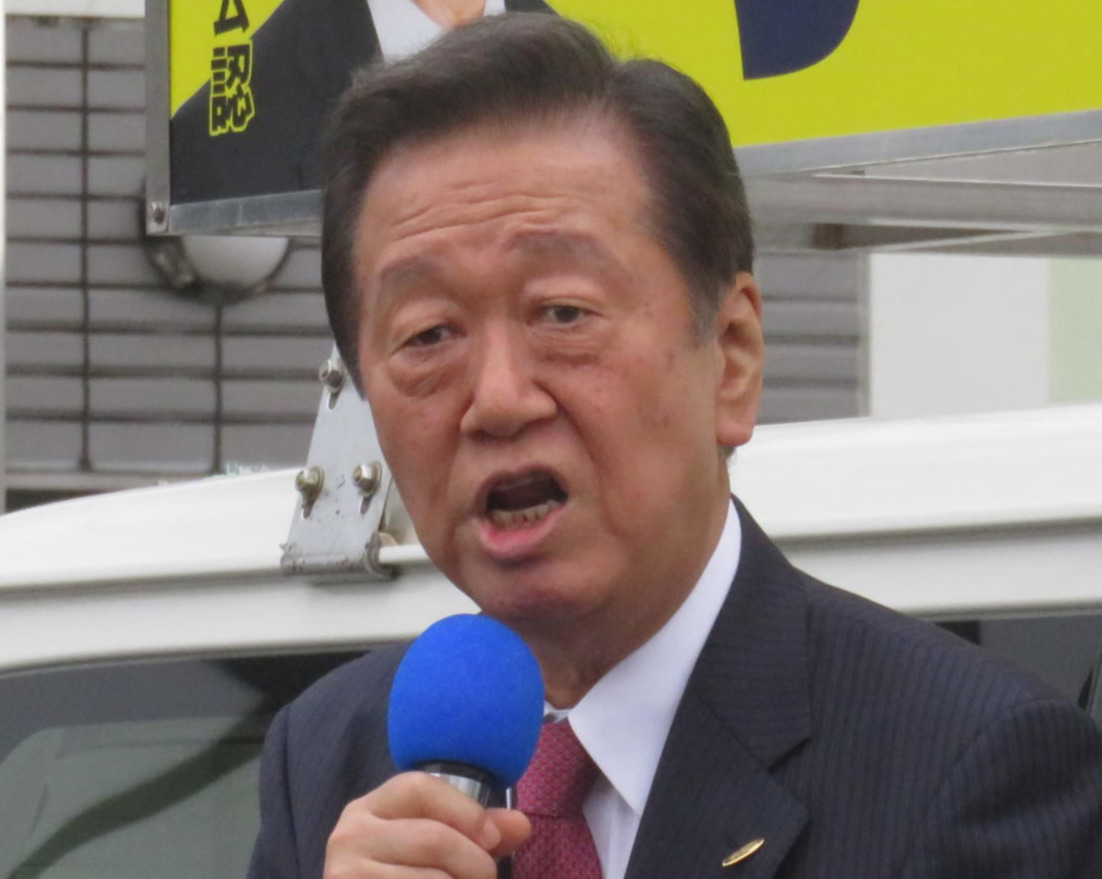 小沢一郎氏（2021年10月撮影）